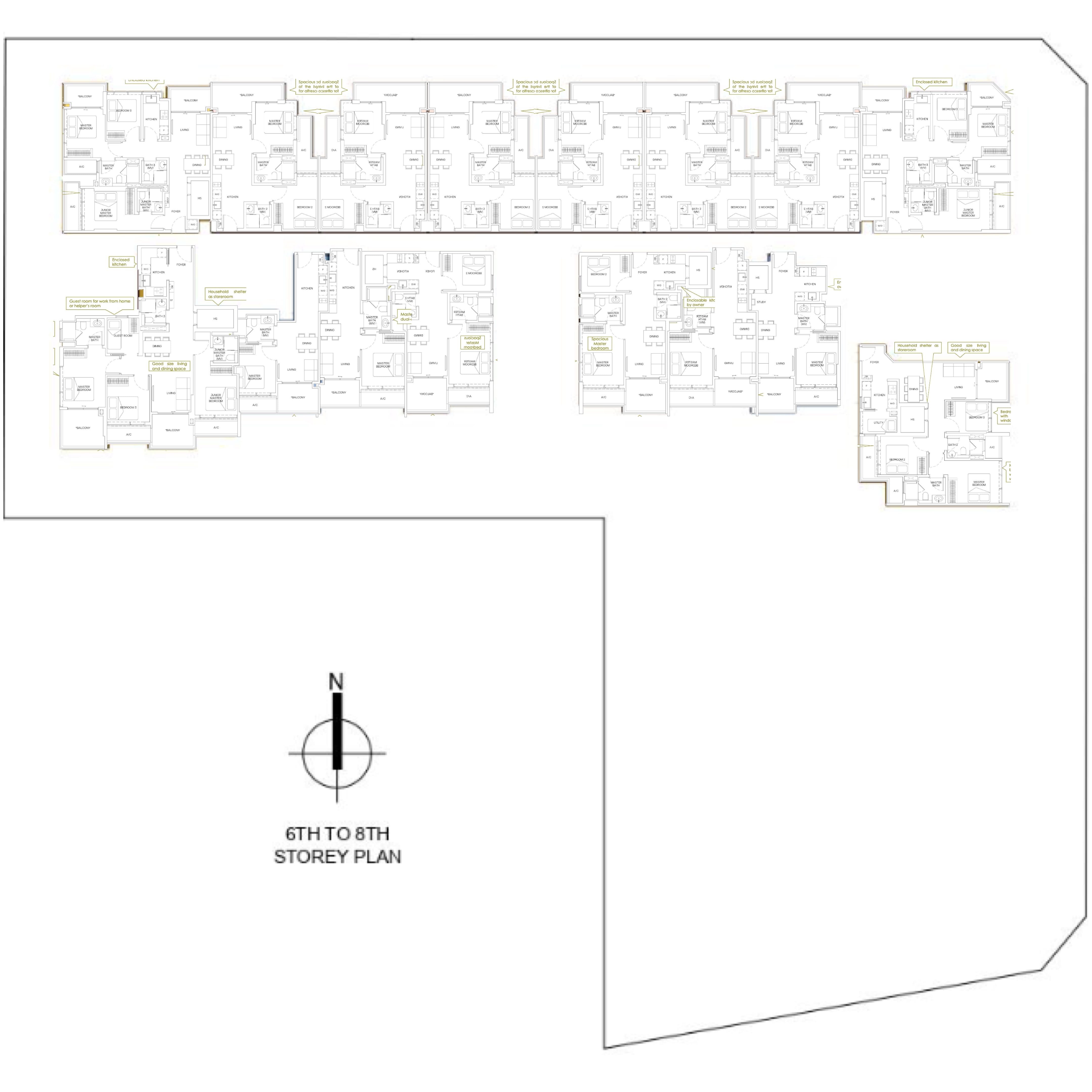 Mori Floor Plan 6th 8th