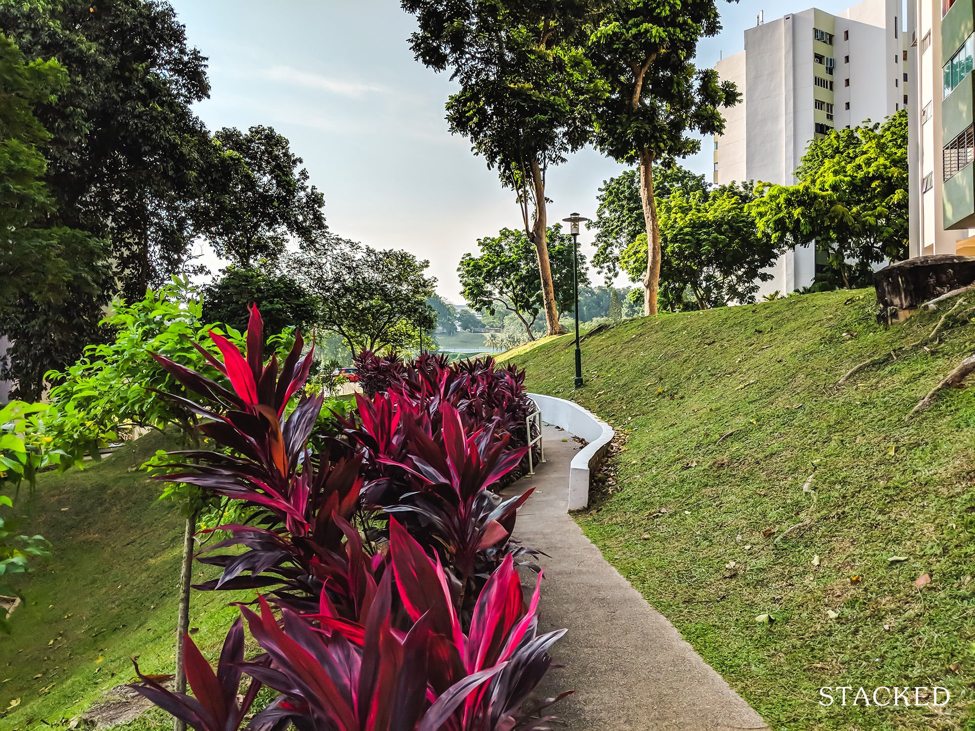 Pine Grove Condo walking path