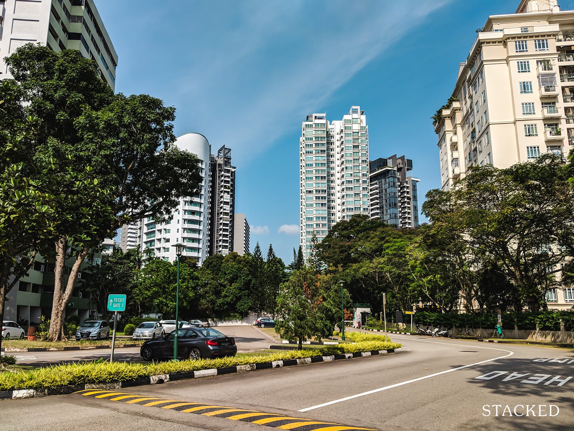 Pine Grove Condo carpark