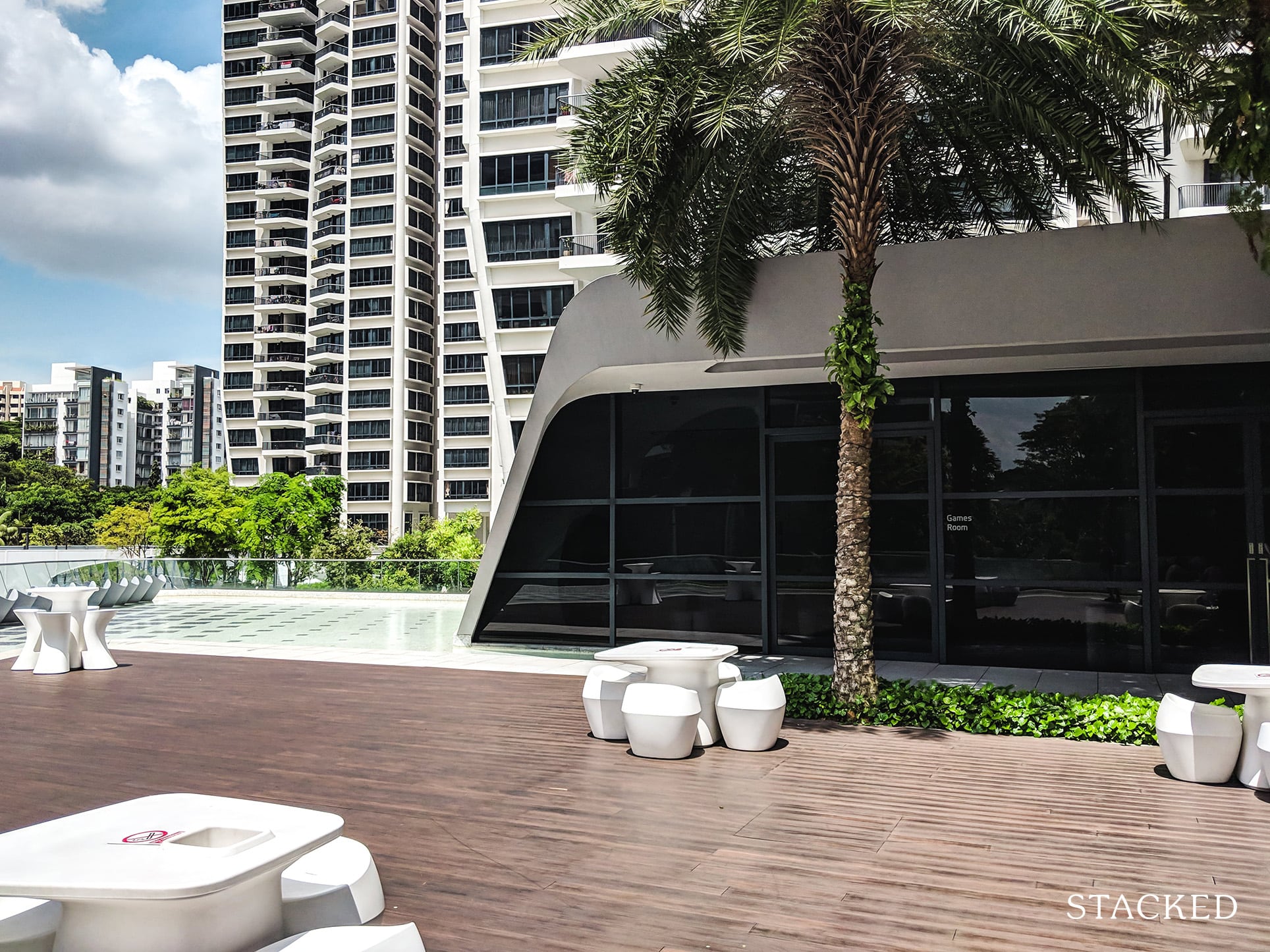 D Leedon  Condo games room