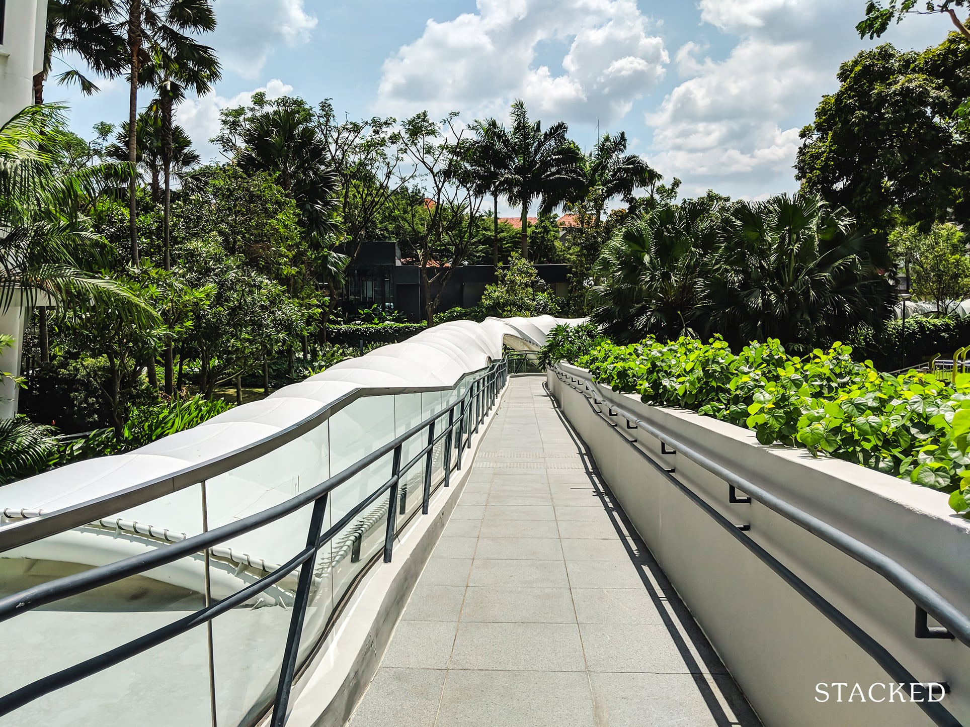 D Leedon Condo side gate