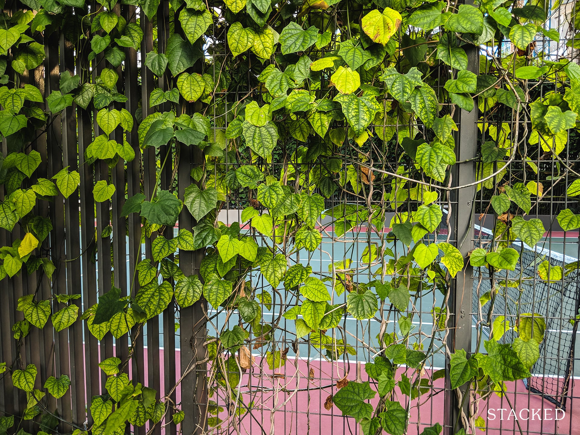 Commonwealth Towers tennis court