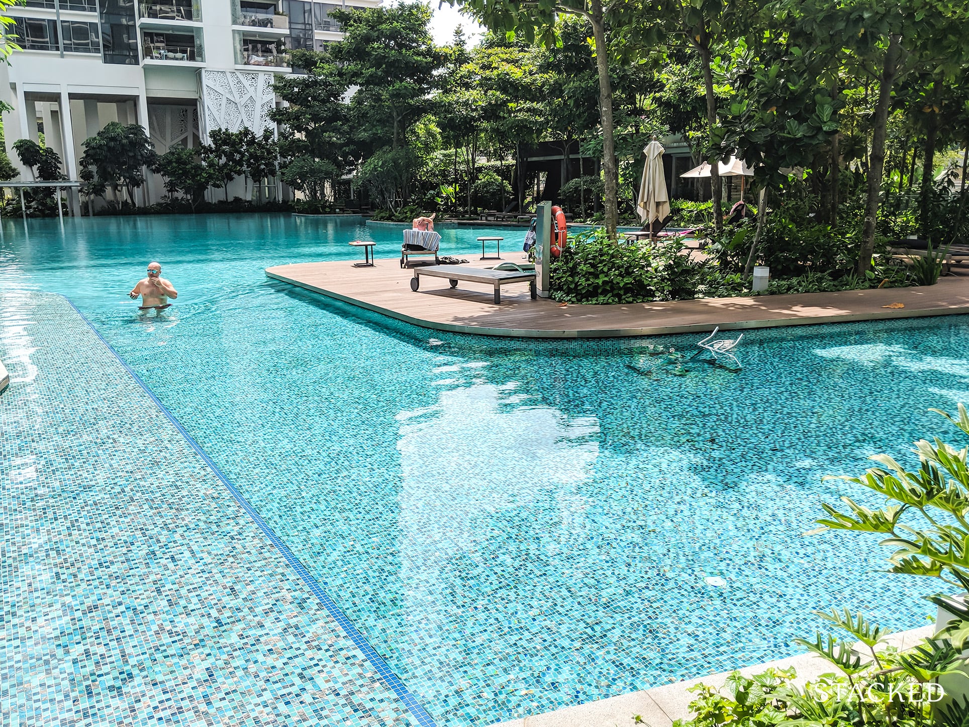 Cyan Condo swimming pool