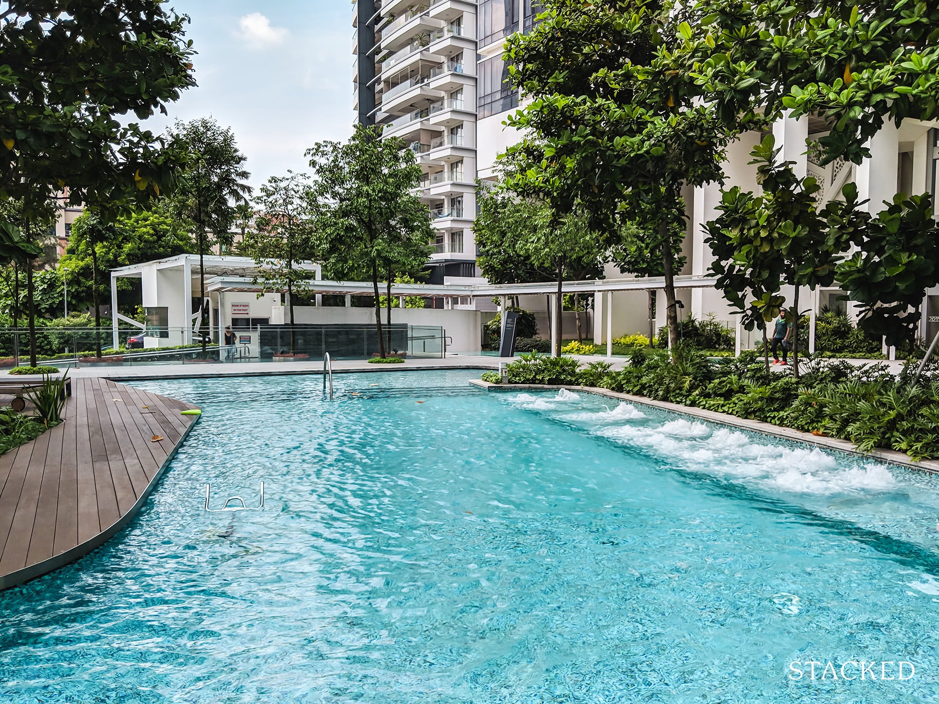 Cyan Condo swimming pool