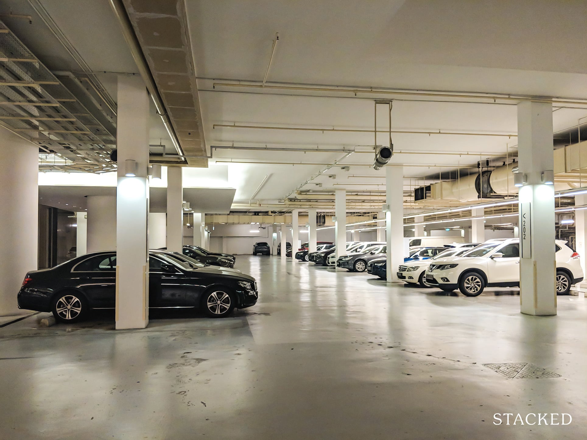 Cosmopolitan Condo carpark