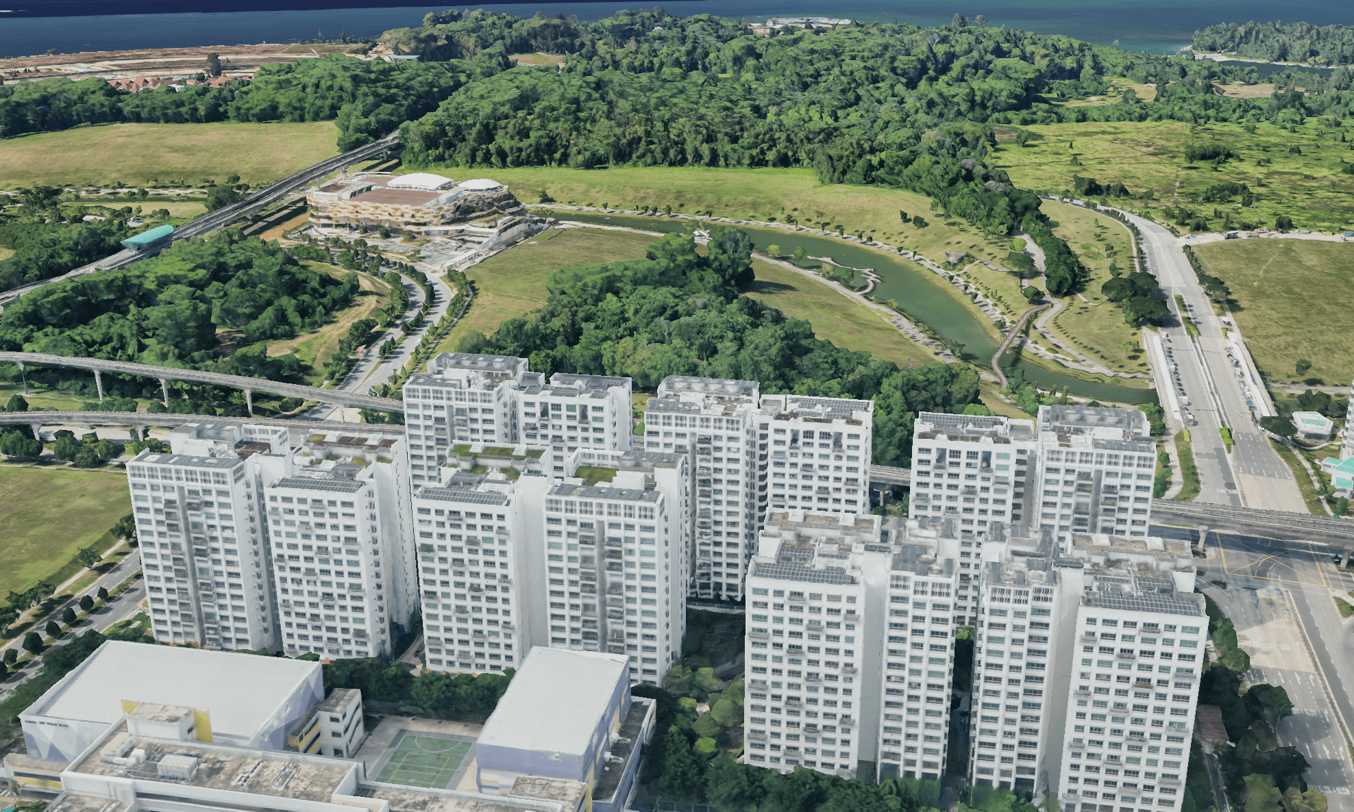 Treelodge@Punggol Greenery Unblocked View