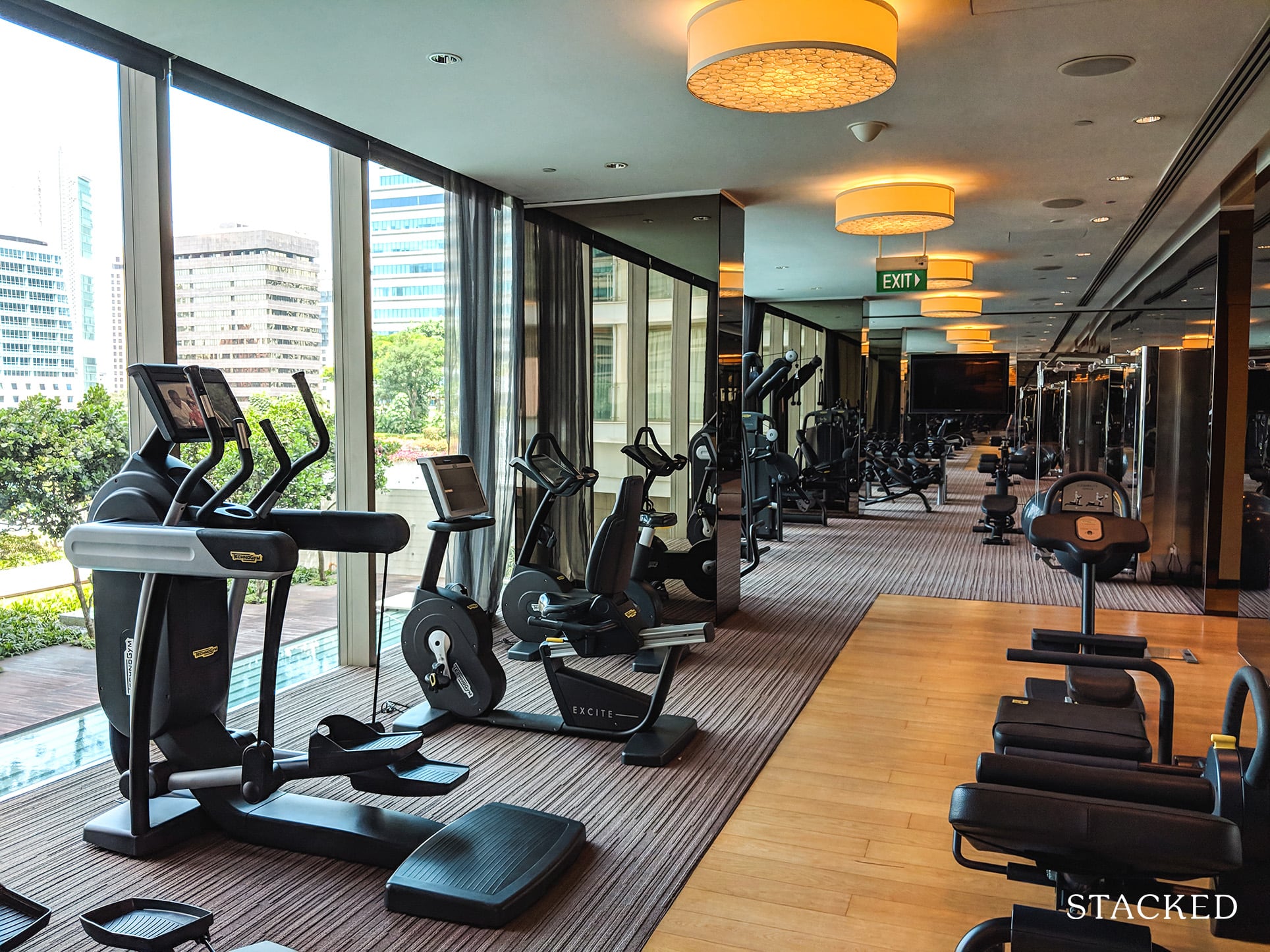 Scotts Square Condo gym 