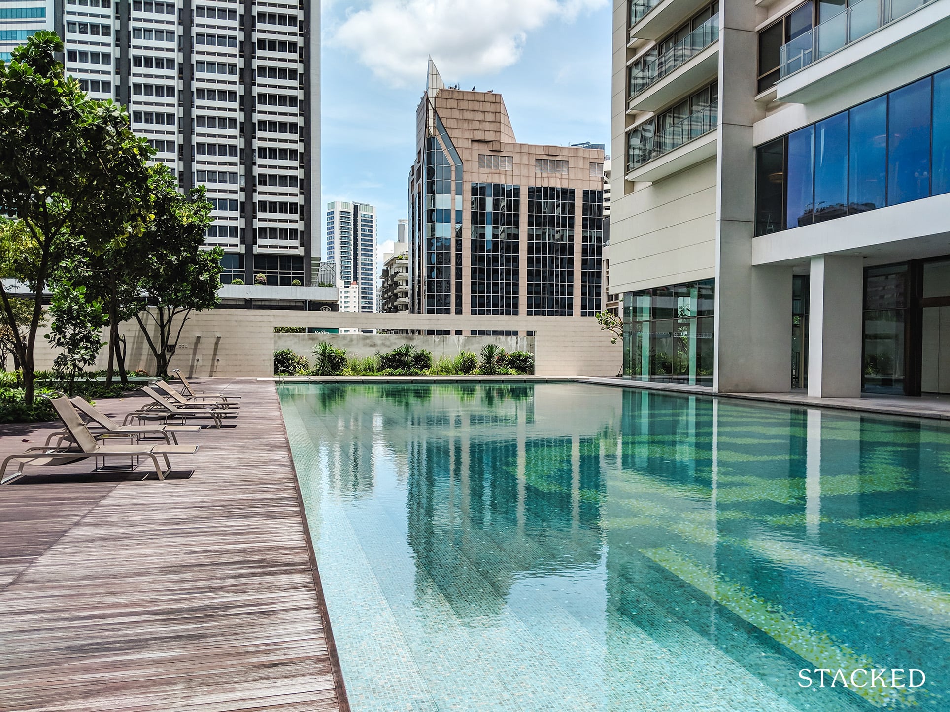 Scotts Square Condo swimming pool