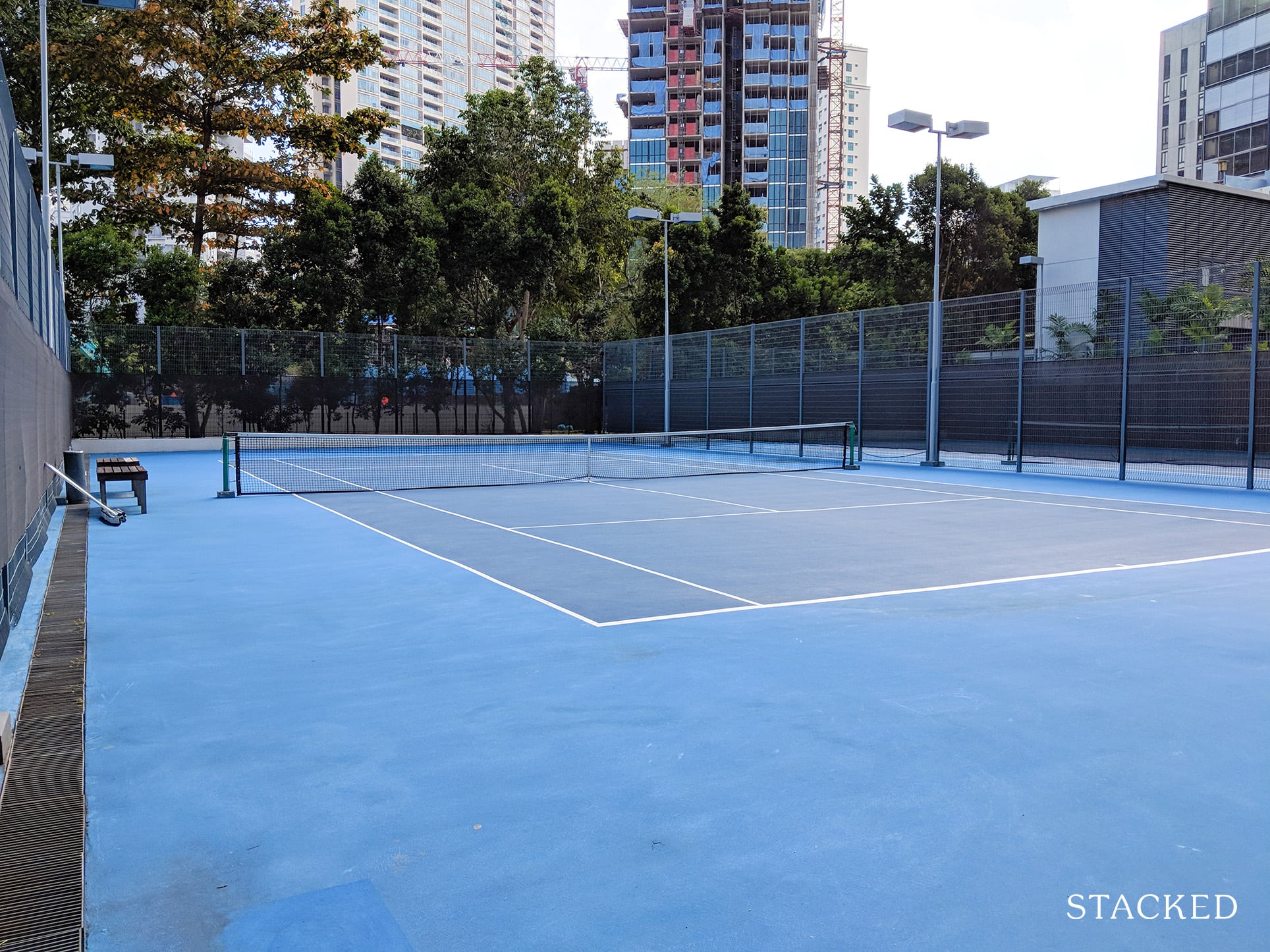 Rivergate Condo tennis court