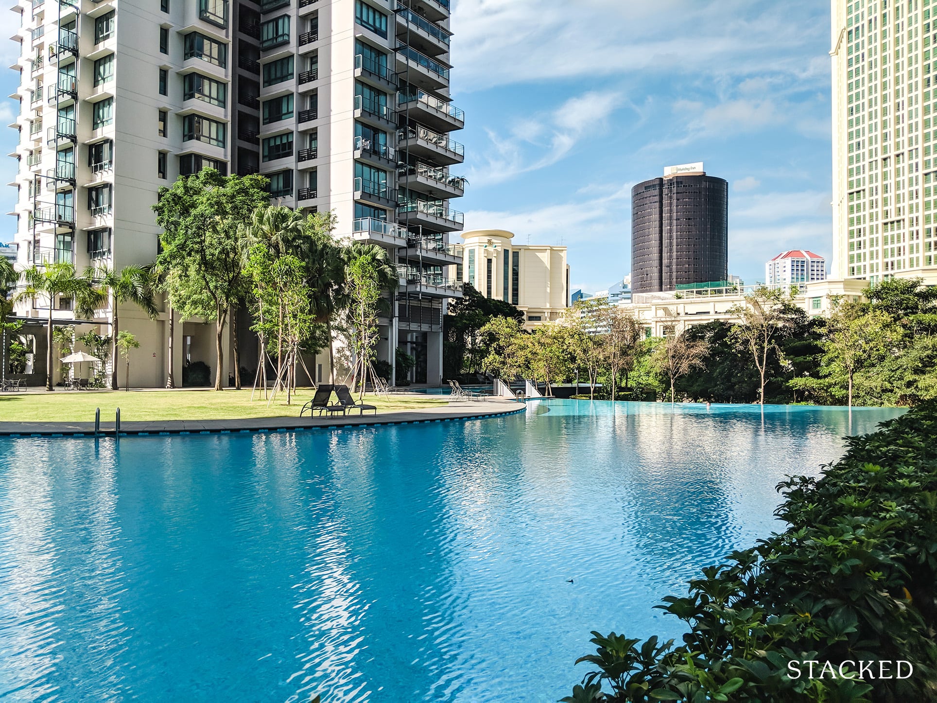 Rivergate Condo swimming pool 