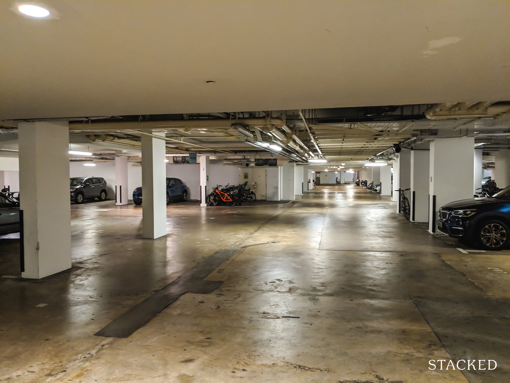 Rivergate Condo carpark