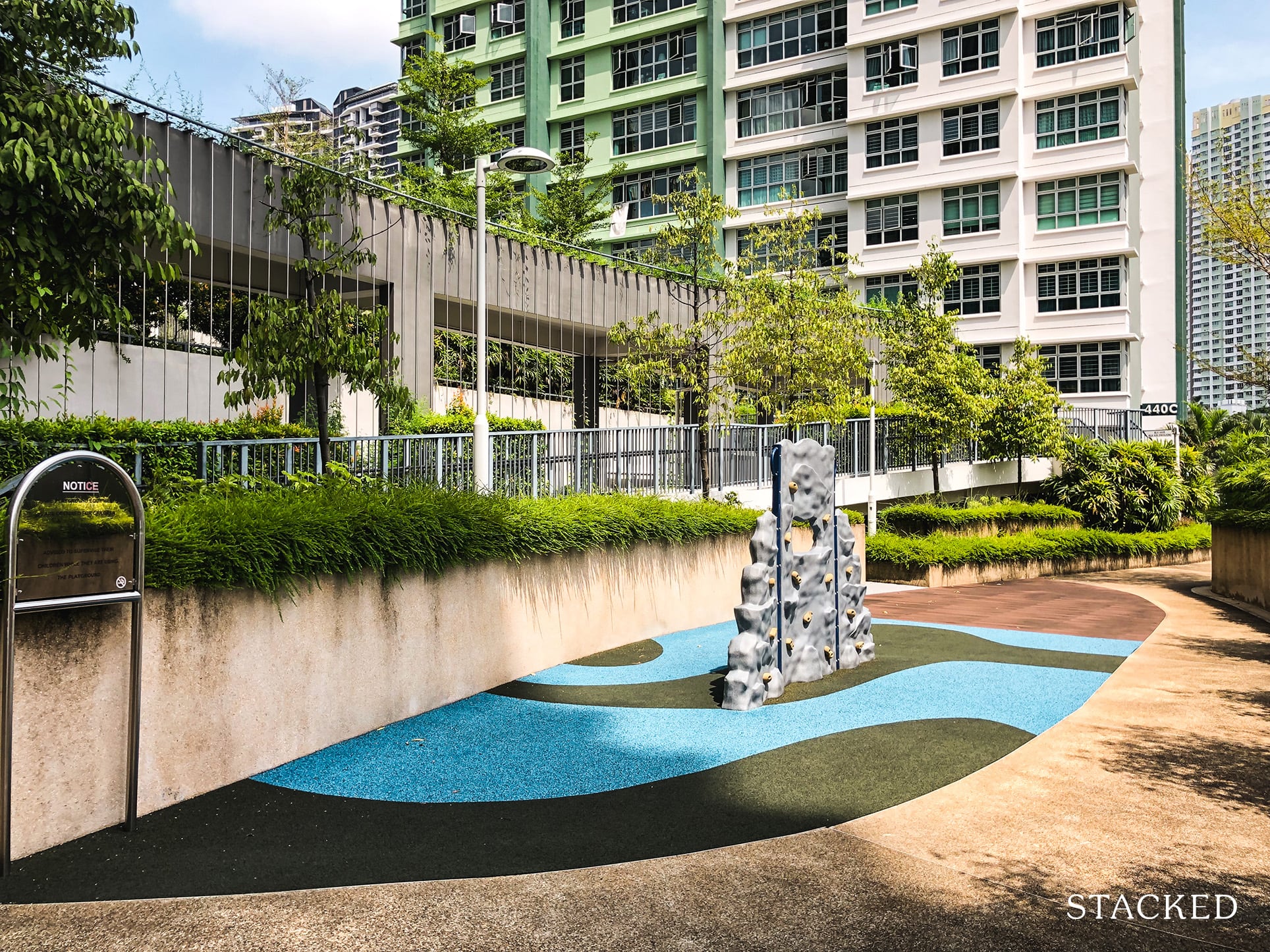 Clementi Cascadia Rooftop Garden Fitness Area