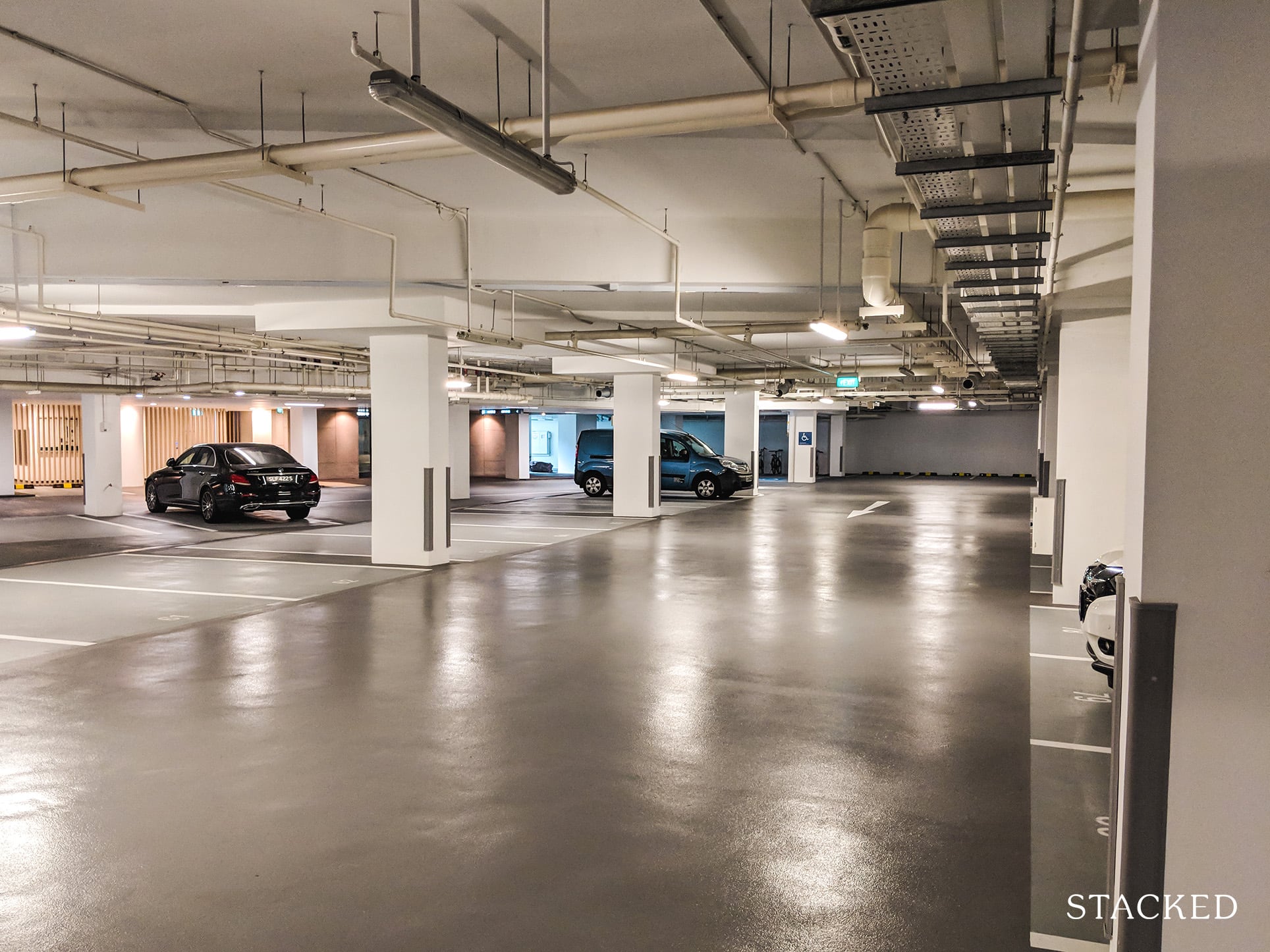 8 St. Thomas condo carpark