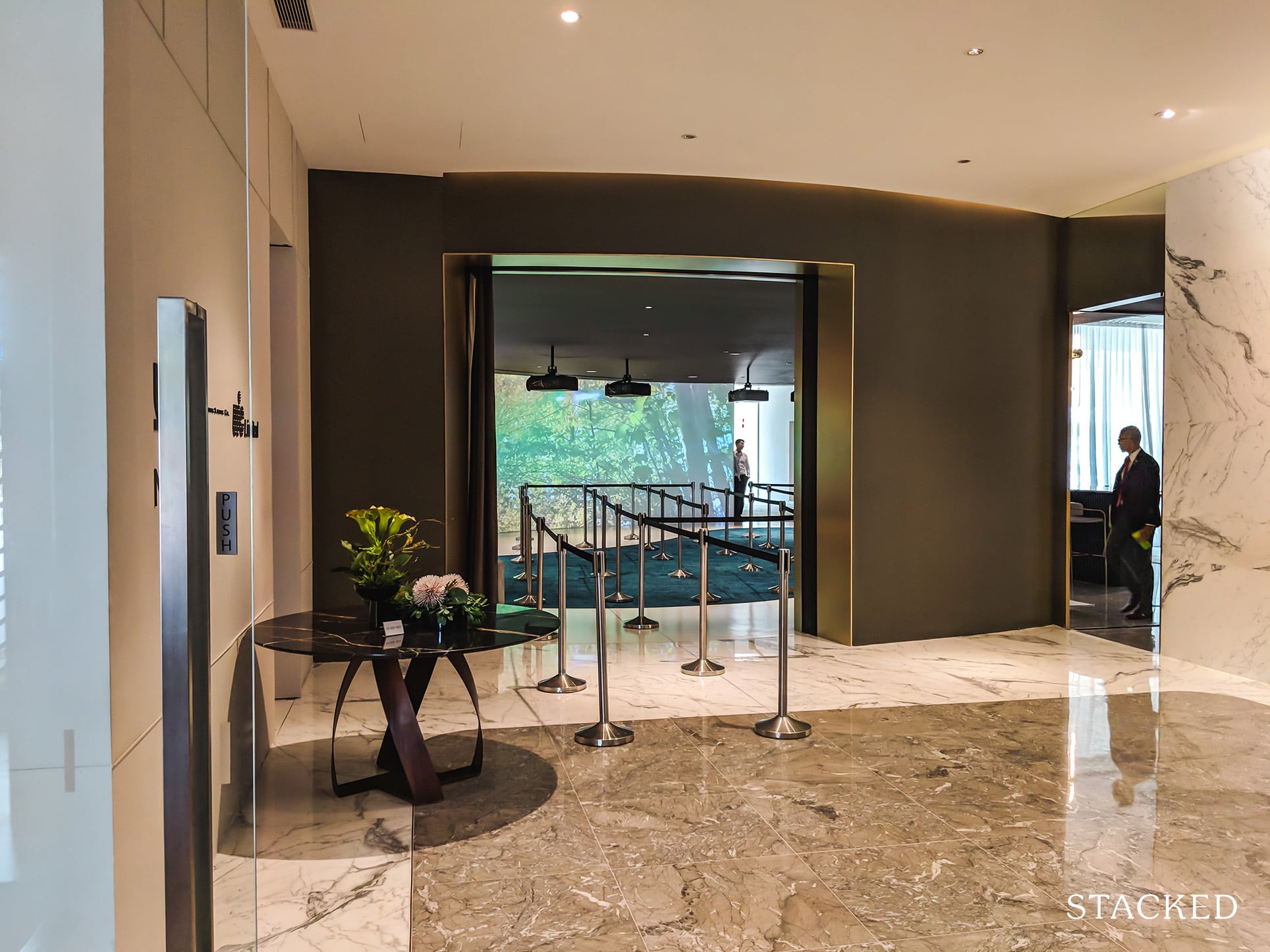 Avenue South Residence showflat entrance