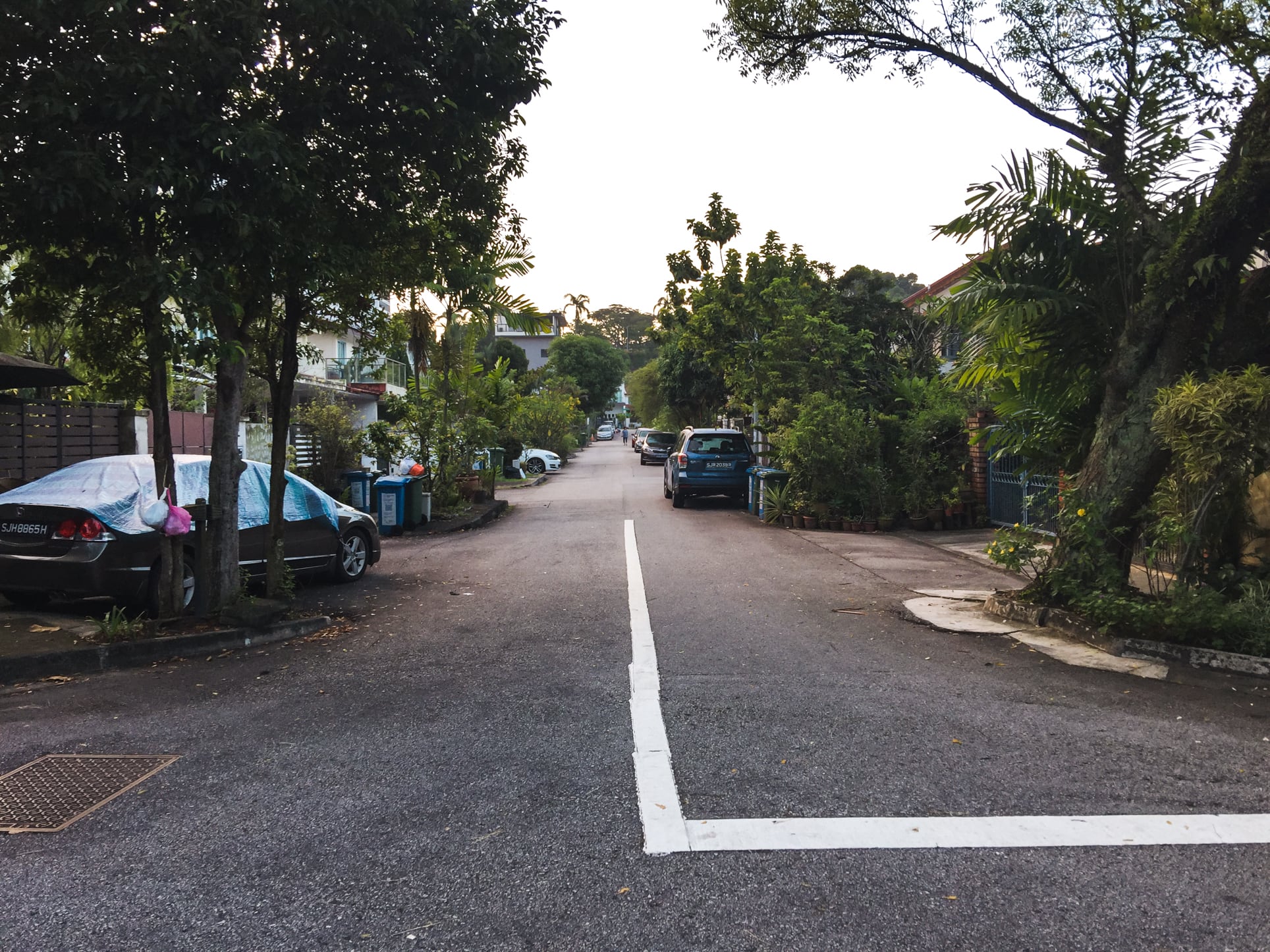 teachers housing estate road parking