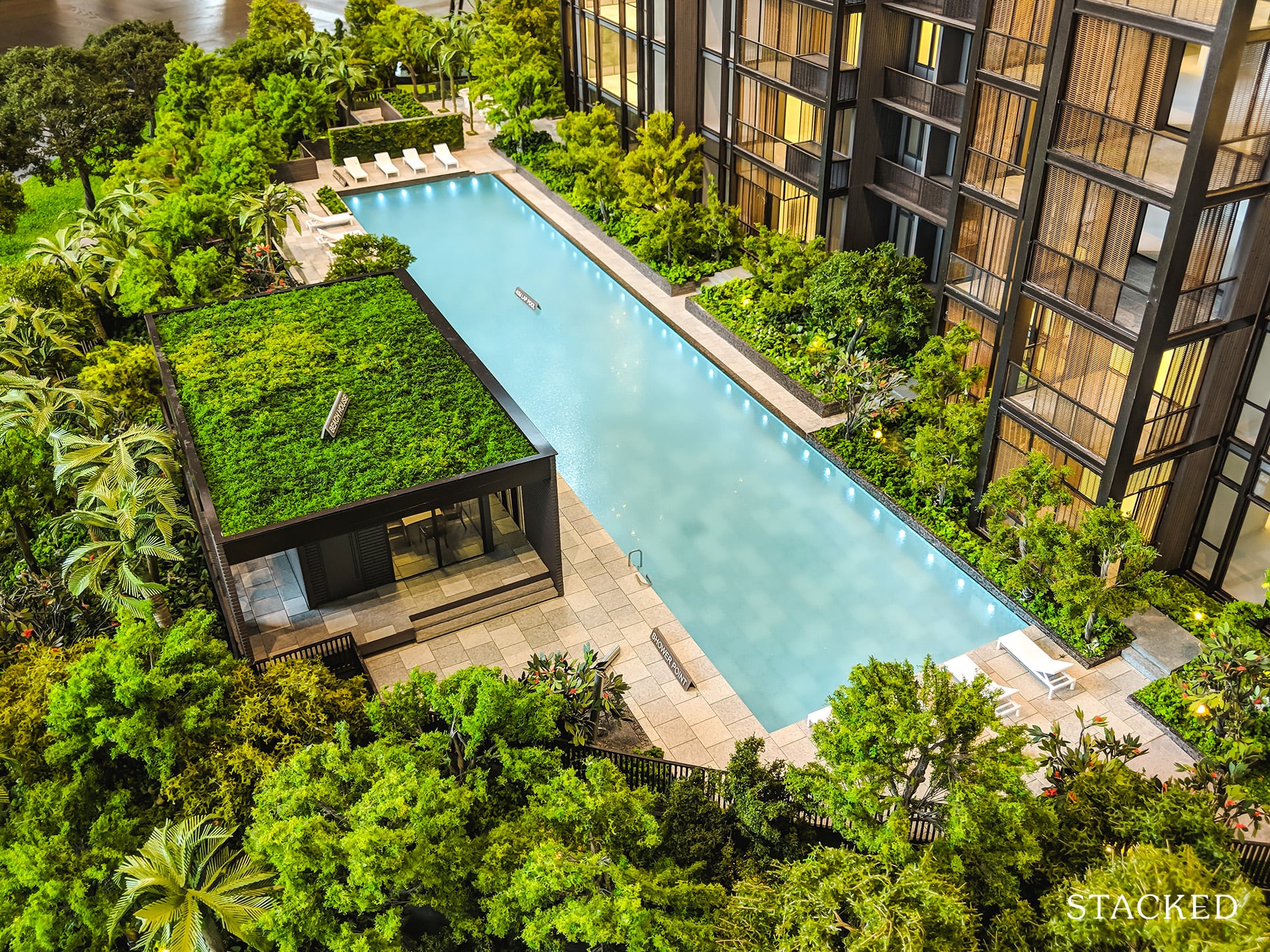 Meyer Mansion lap pool