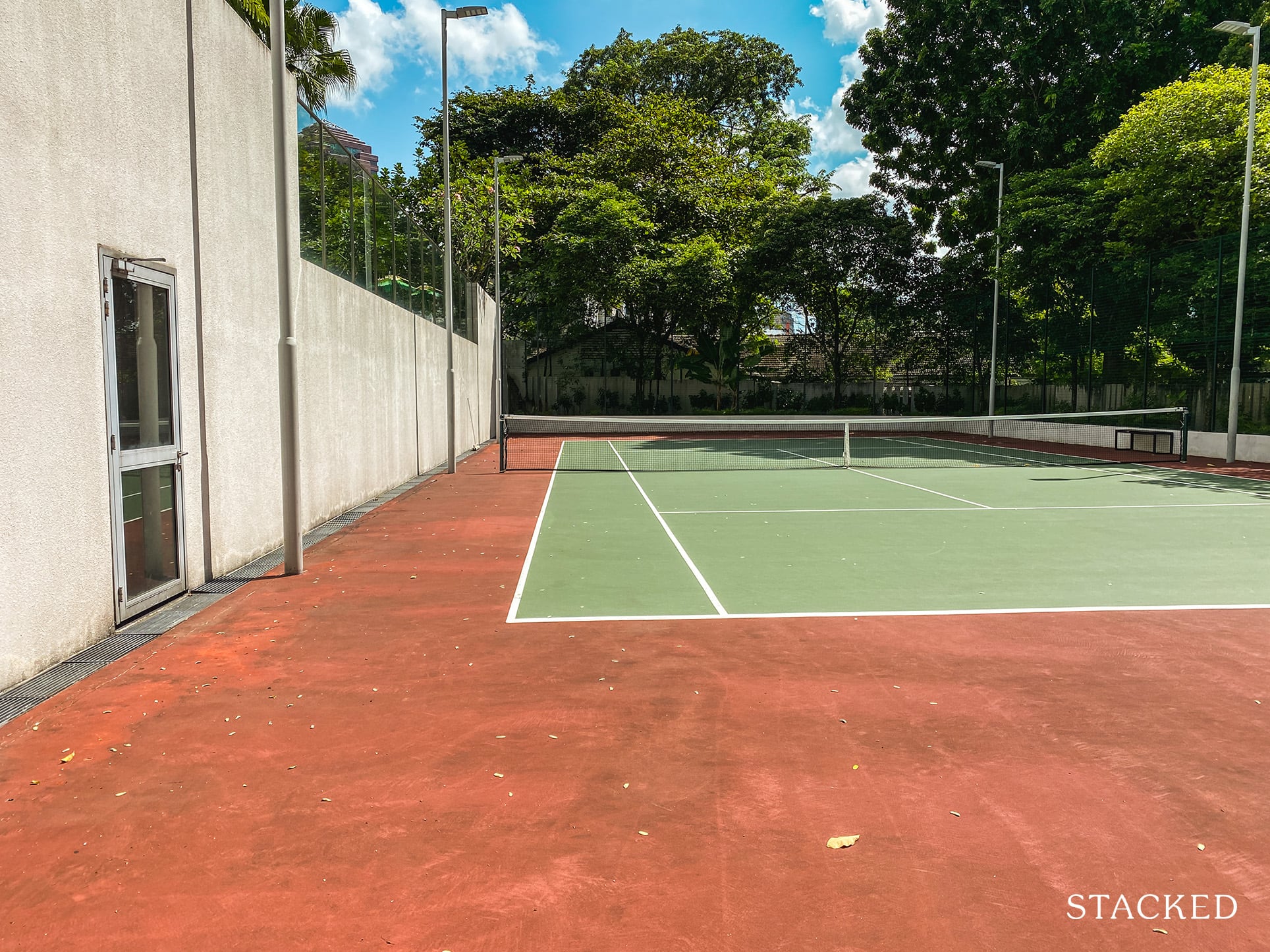 Paterson Suites tennis court