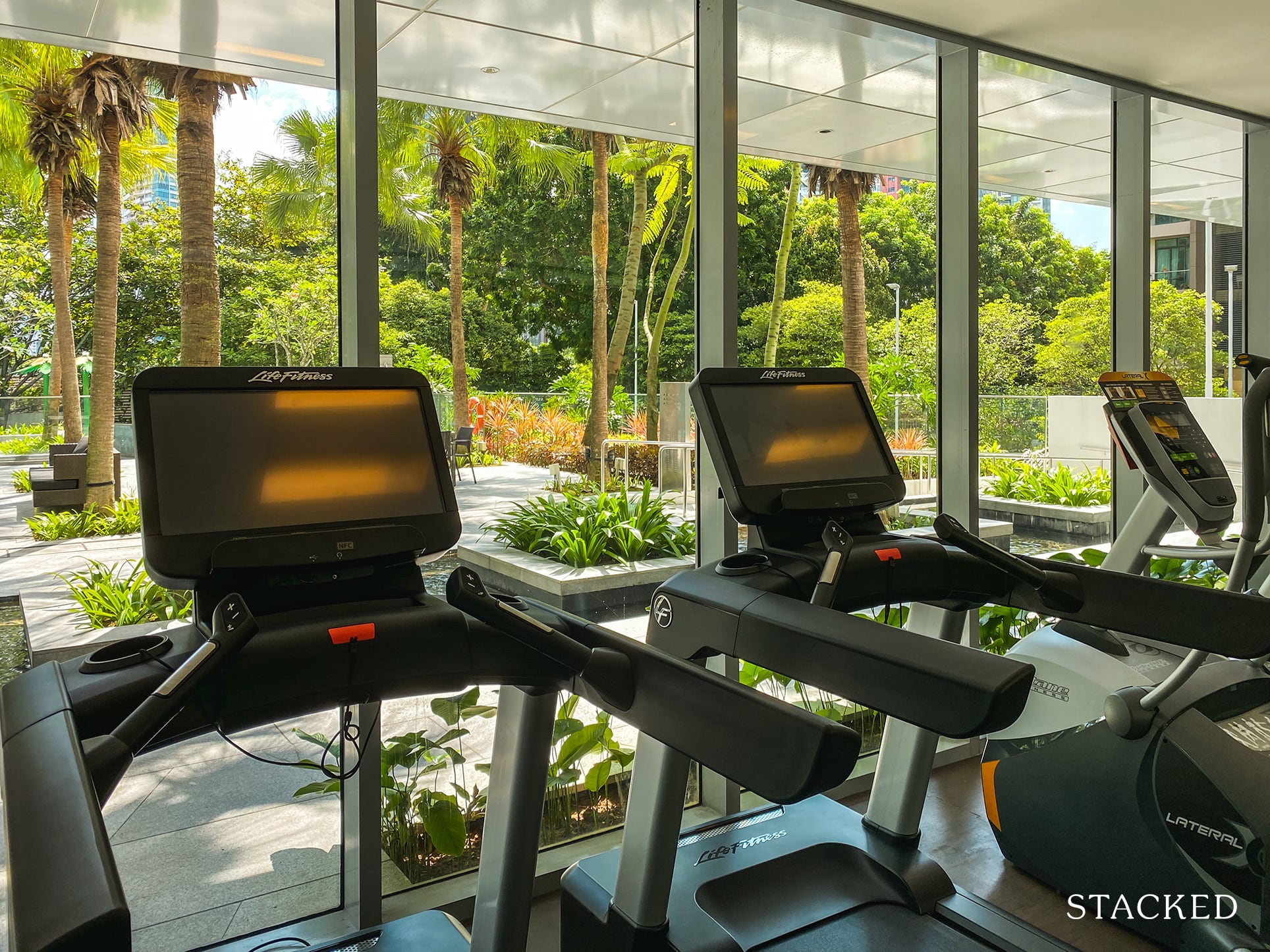 Paterson Suites gym view