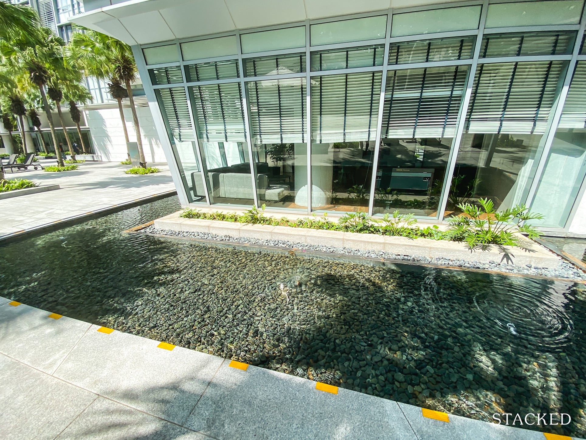 Paterson Suites water feature