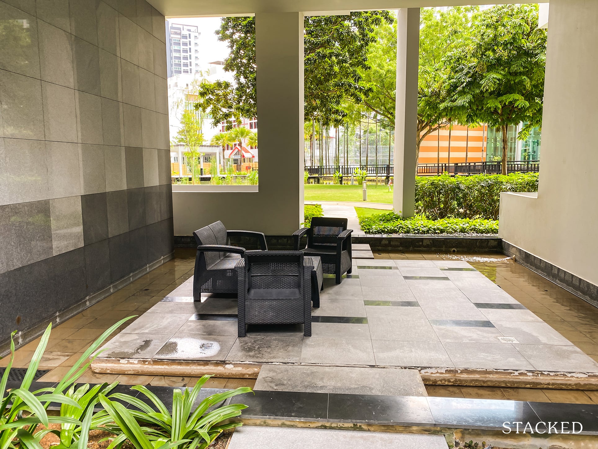 Park Infinia lobby seating