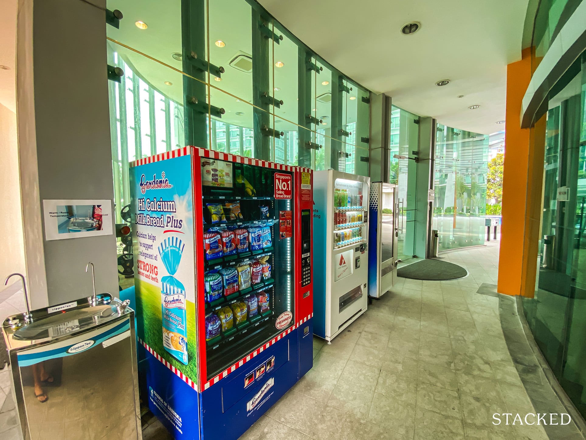 Park Infinia vending machine