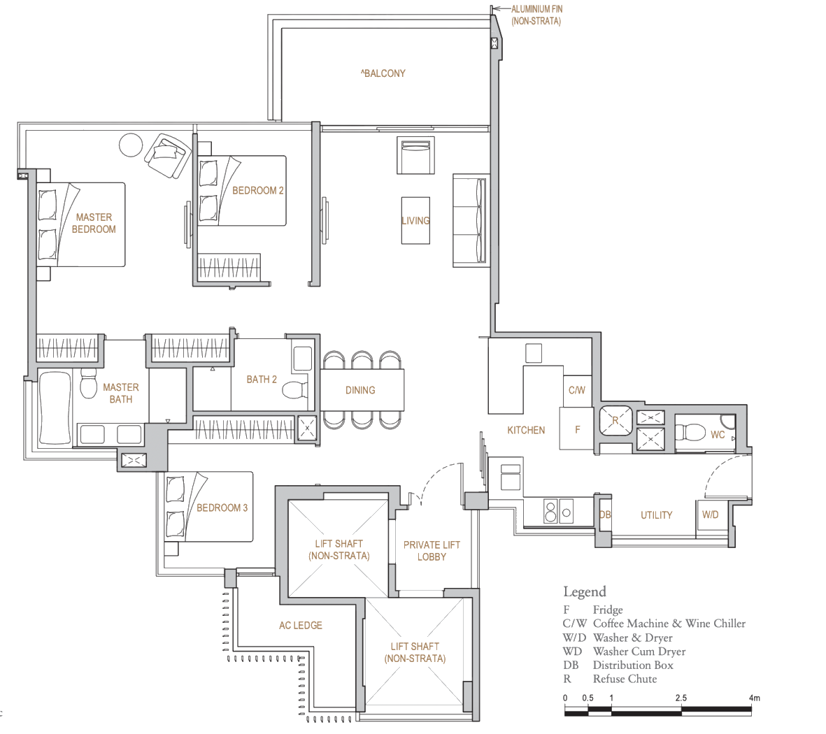 perfect ten 3 bedroom floorplan