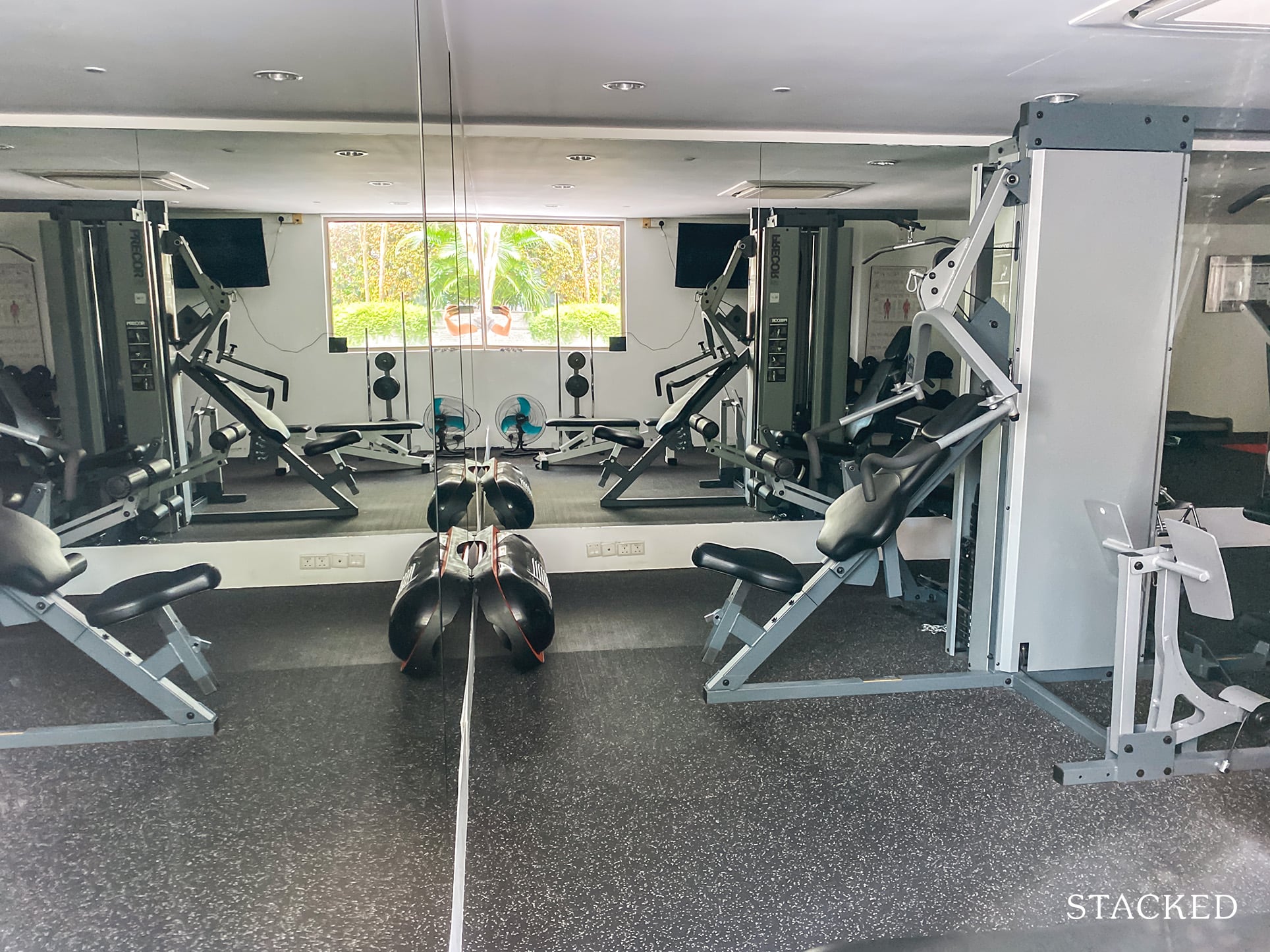 The Loft condo gym