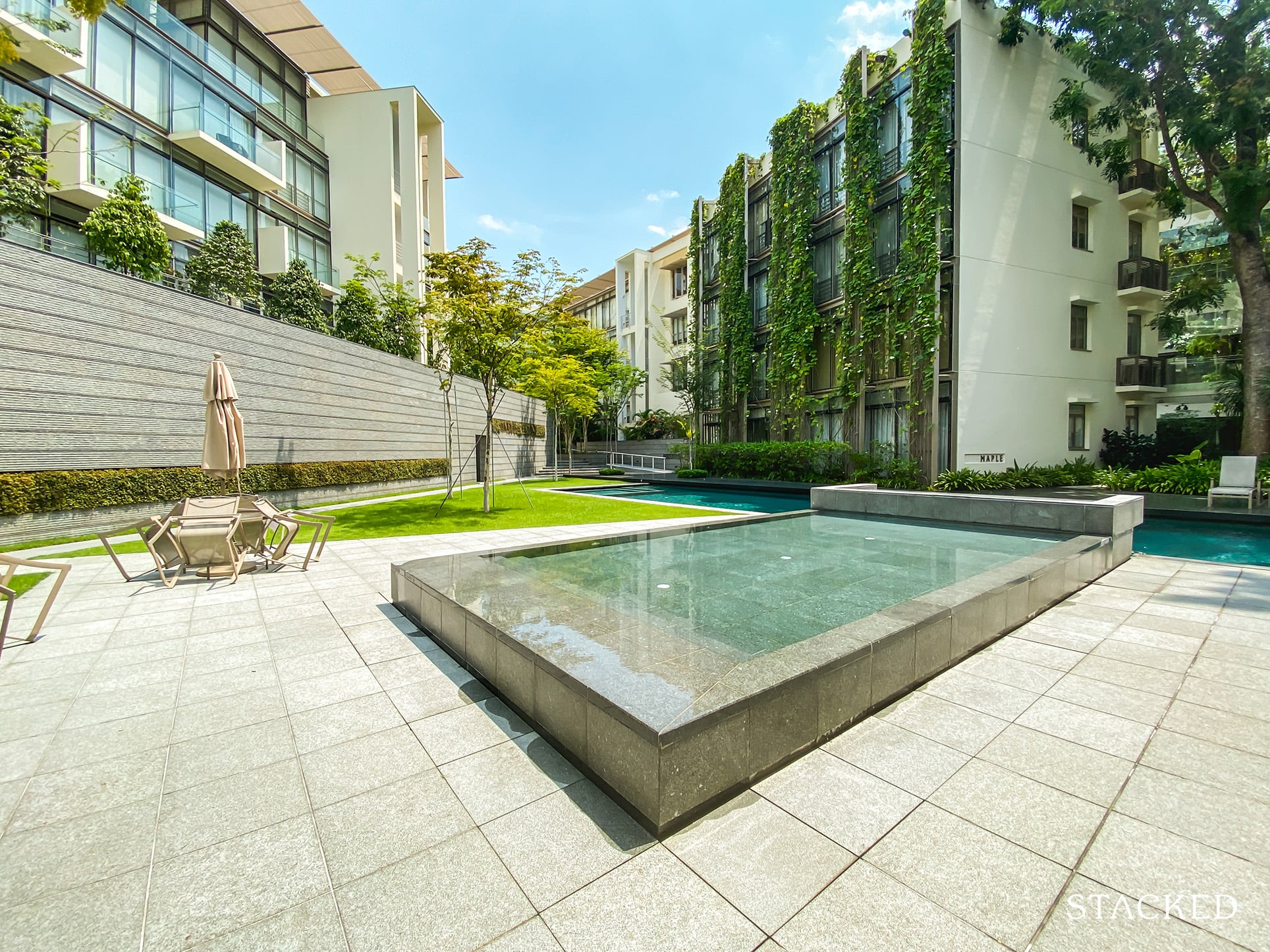 The Loft condo small pool