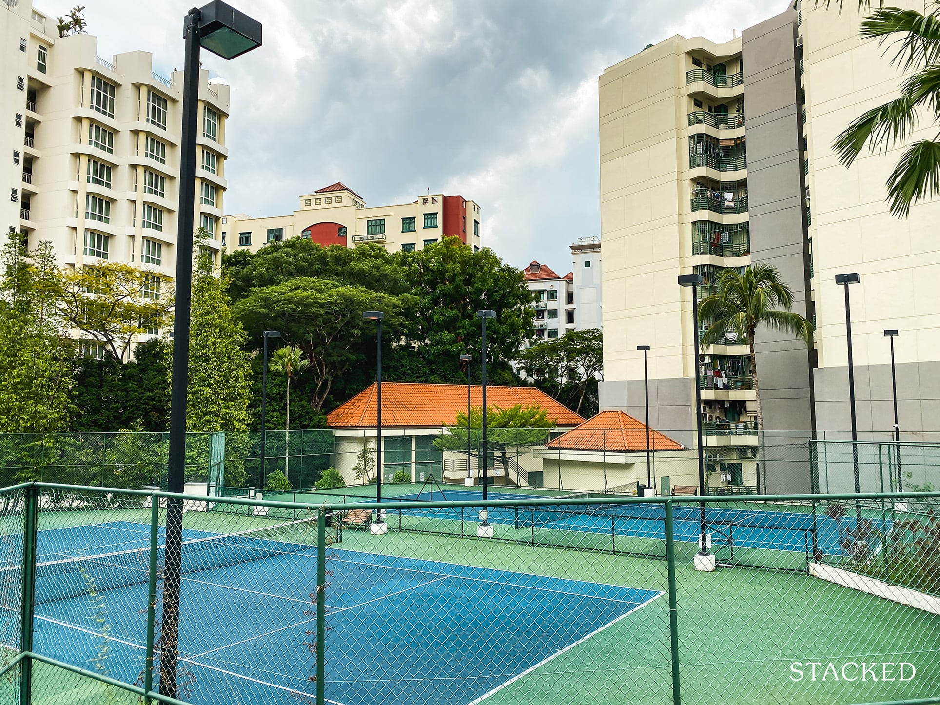 Signature Park tennis court