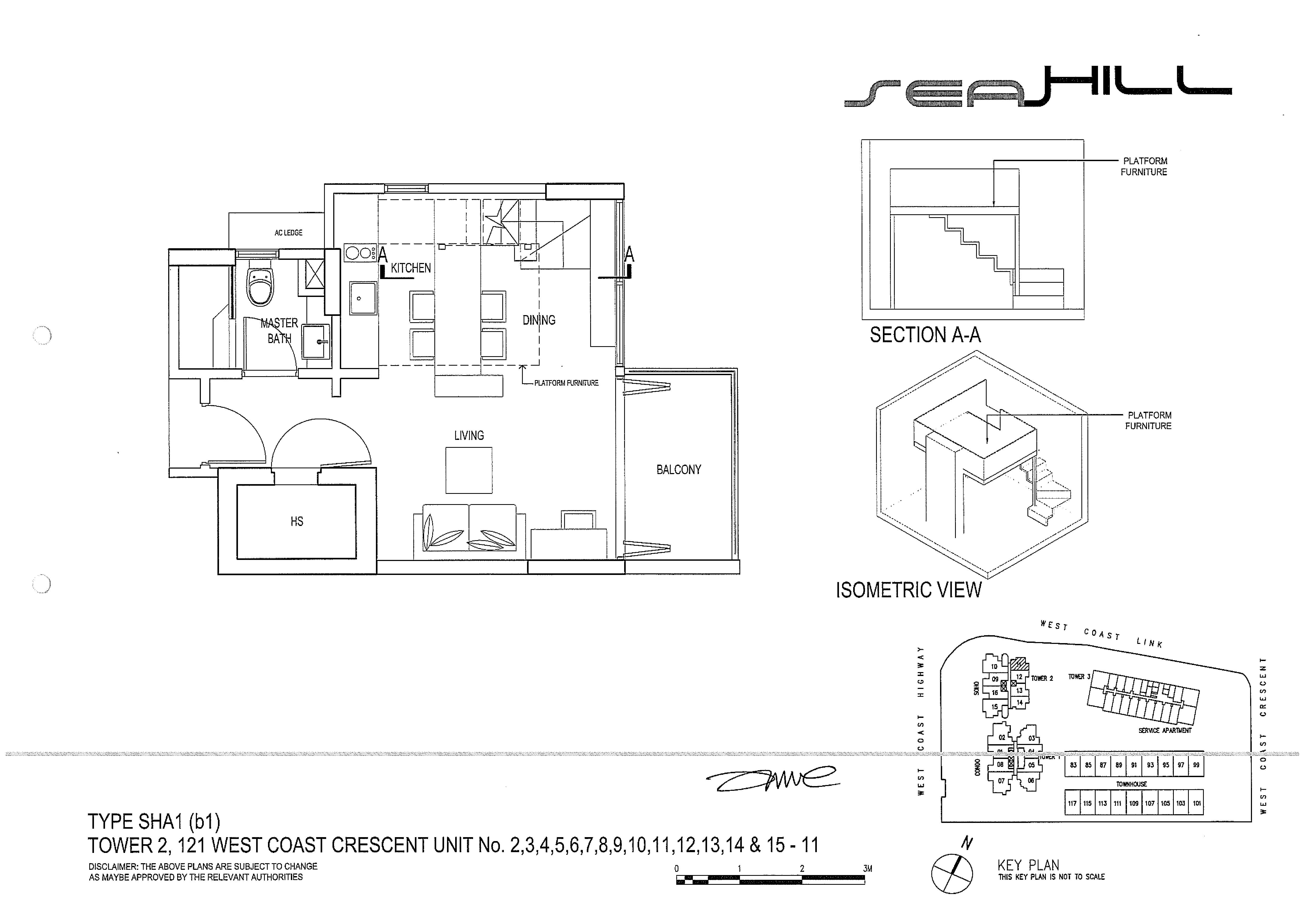 seahill floor plan