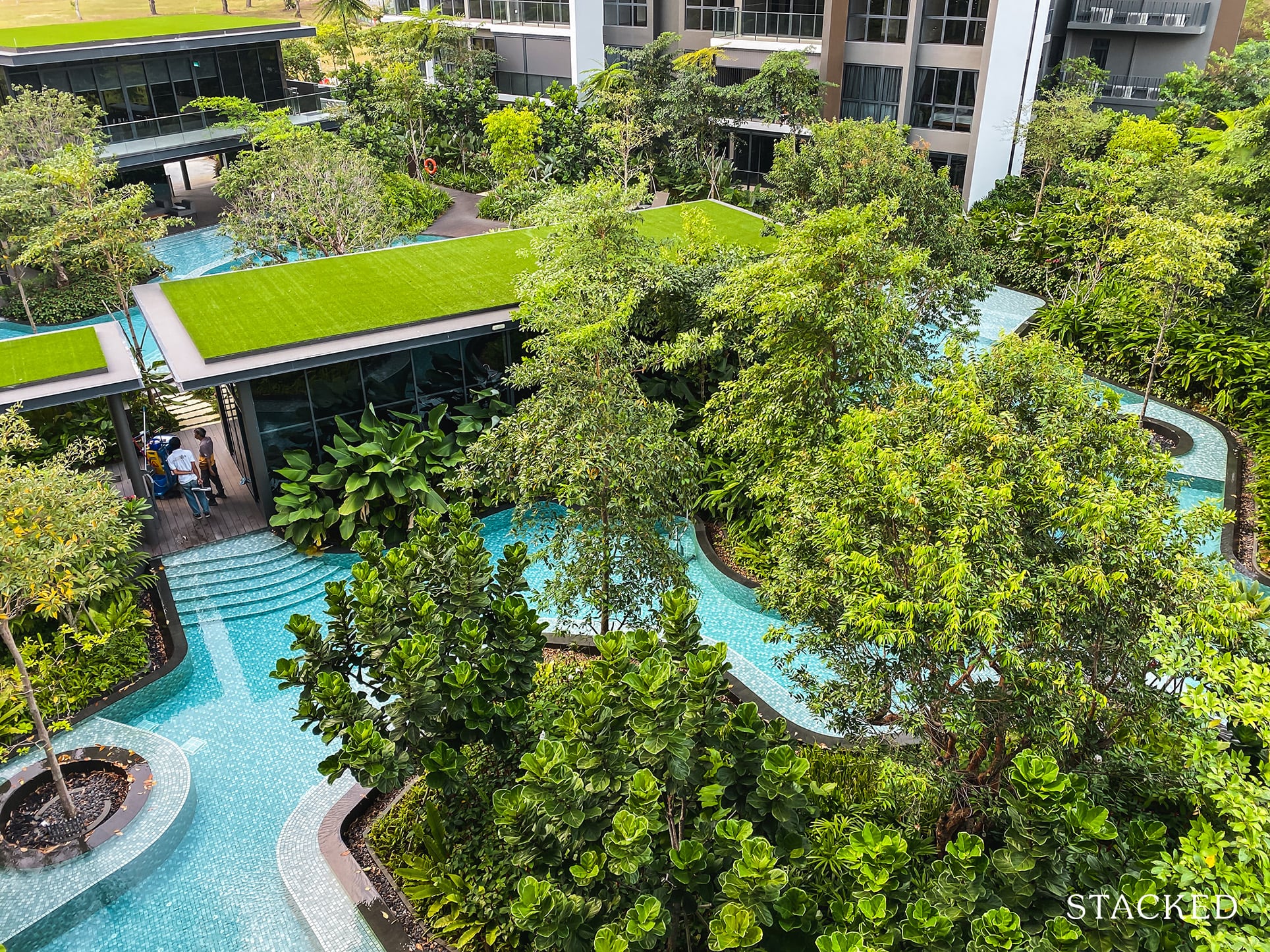 Clement Canopy swimming pool view 