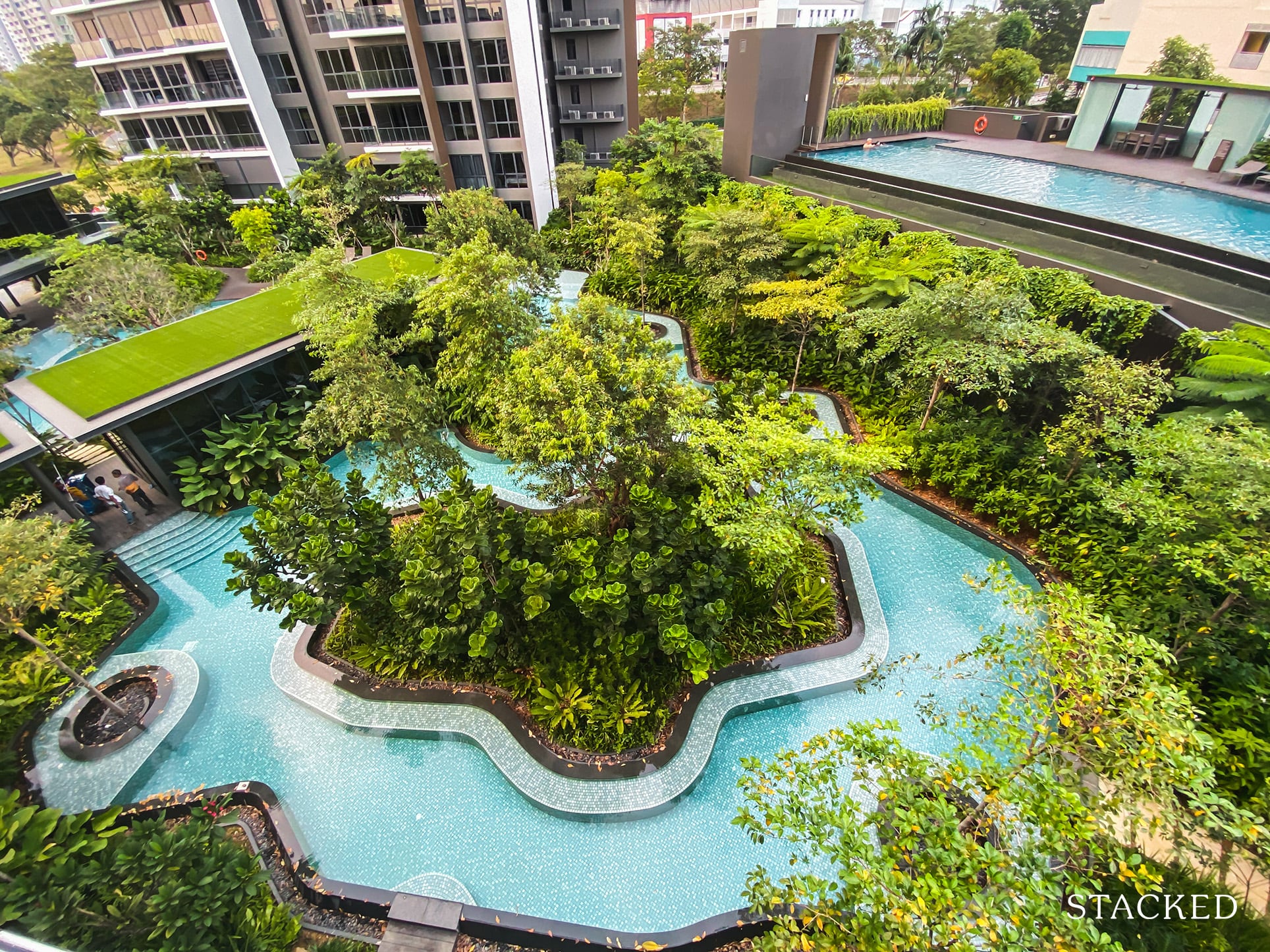 Clement Canopy swimming pool view 