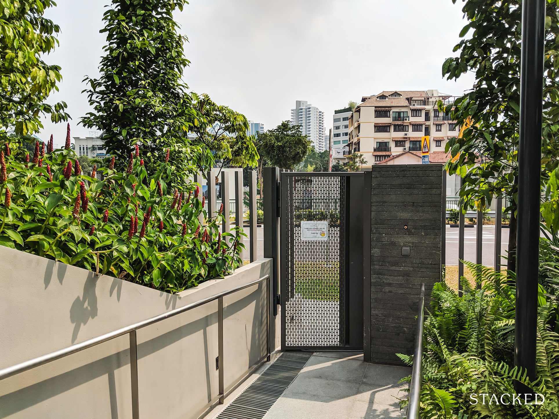 Principal Garden side gate 