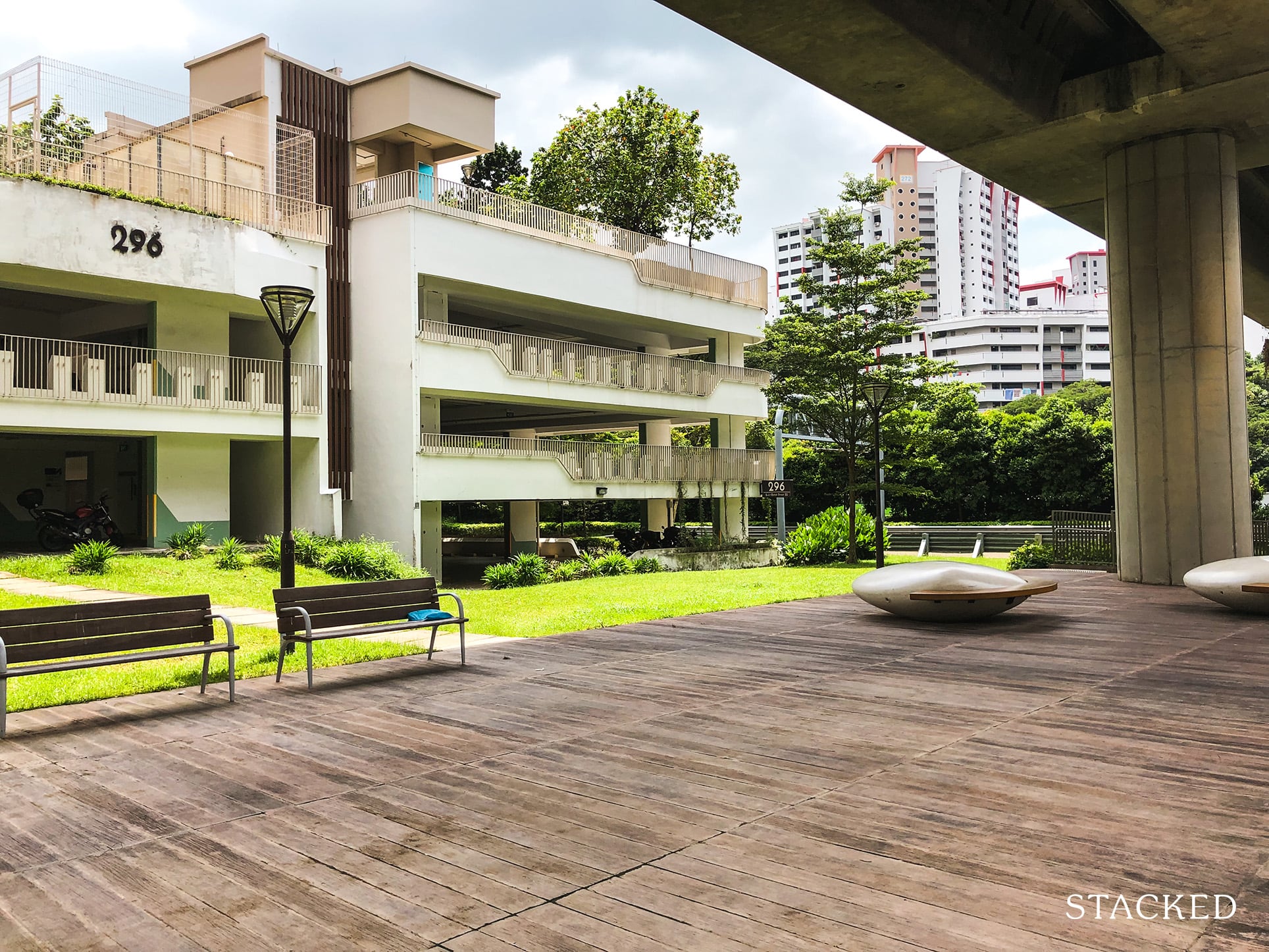 Skyline @ Bukit Batok Underpass Seating Area