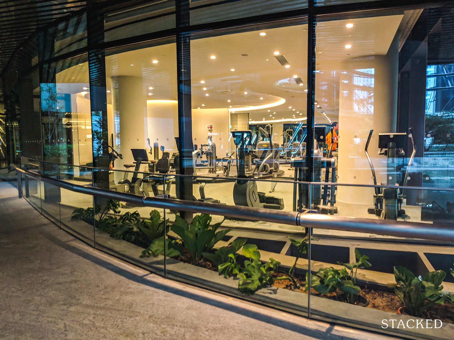 Marina One Residences gym 