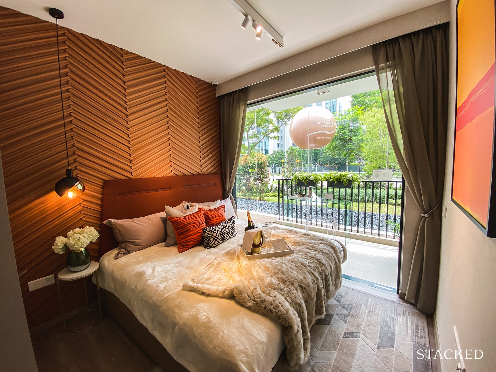 Sengkang Grand Residences 3 bedroom premium flexi master bedroom