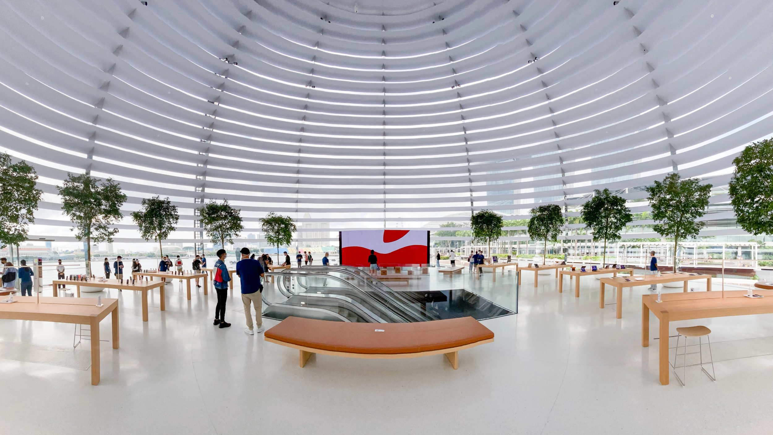 Apple's new Apple Store in Singapore is a work of art