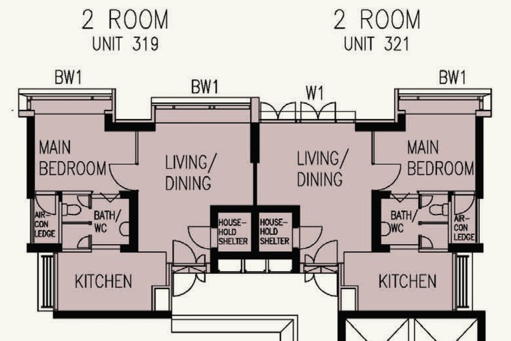 casa clementi 2 room flat