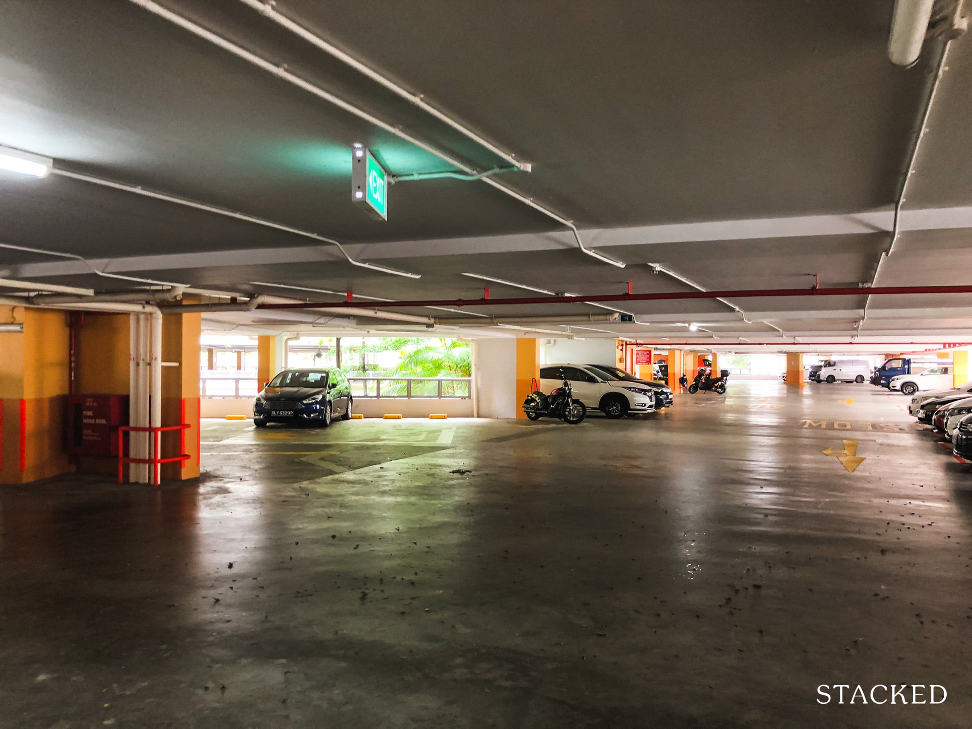 Casa Clementi Carpark