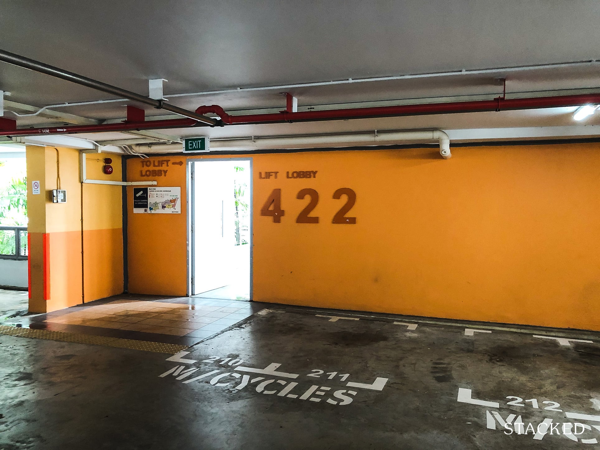 Casa Clementi Carpark