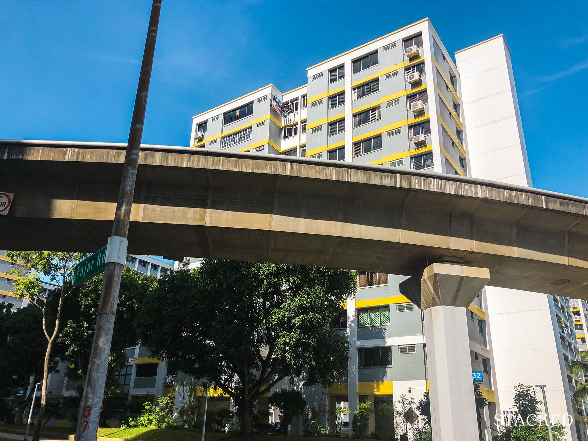 Fajar HDB 1 train tracks