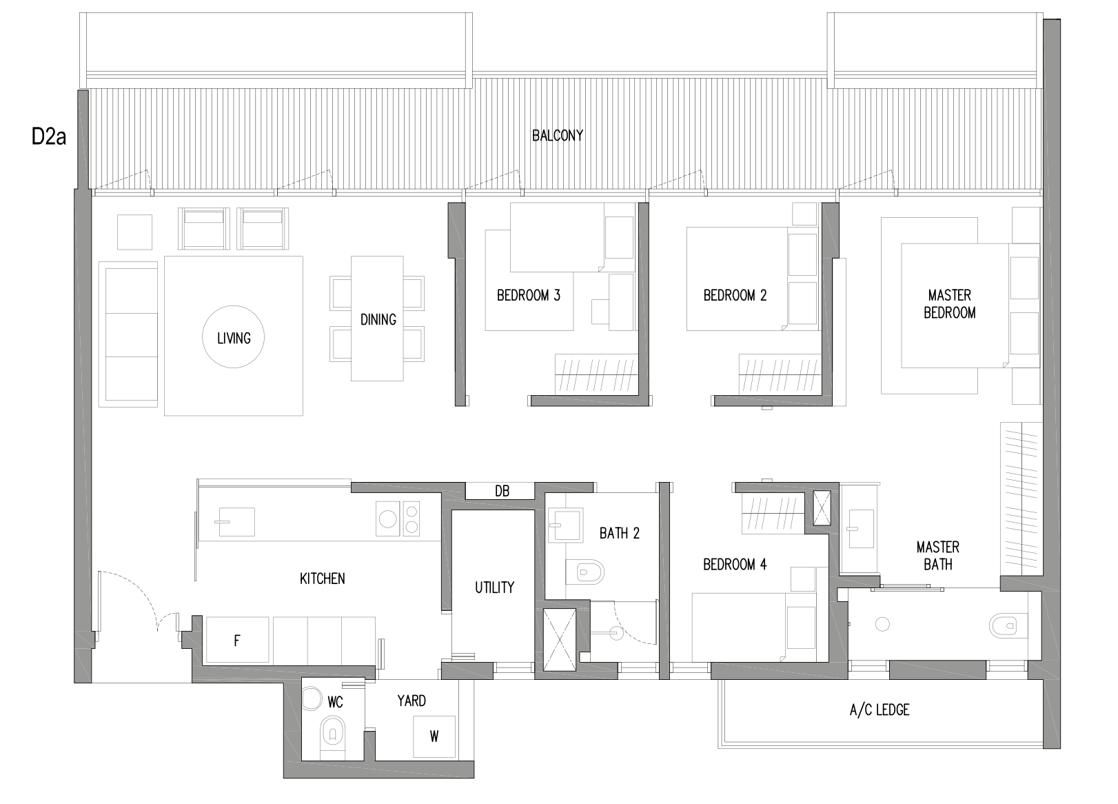 seletar park residence 4 bedroom