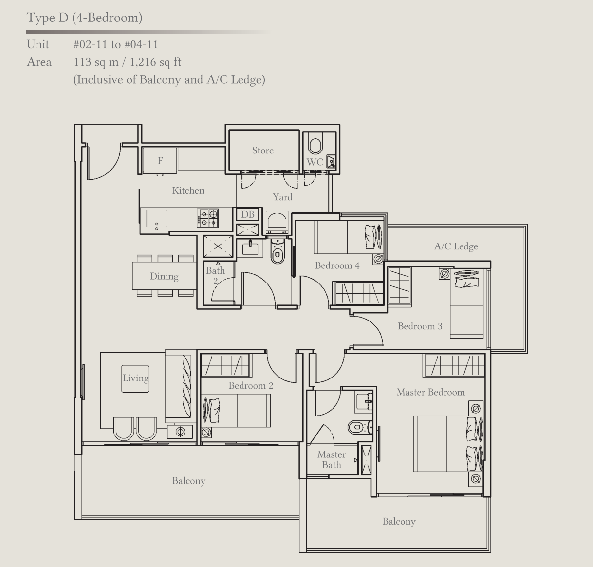 gambir ridge 4 bedroom