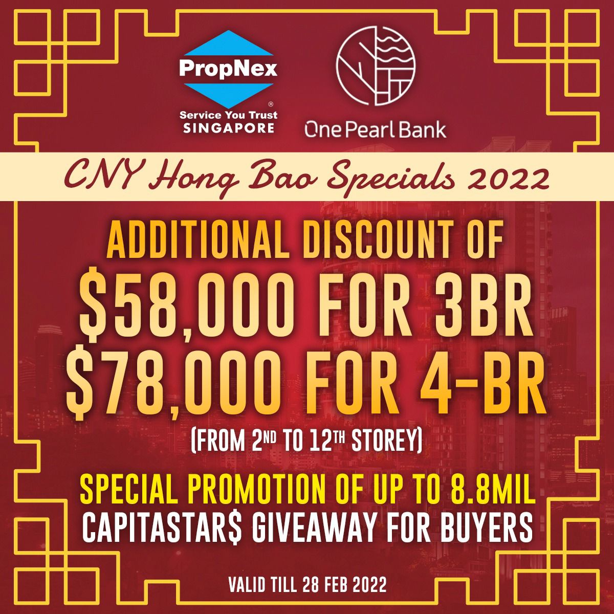 One Pearl Bank Promo