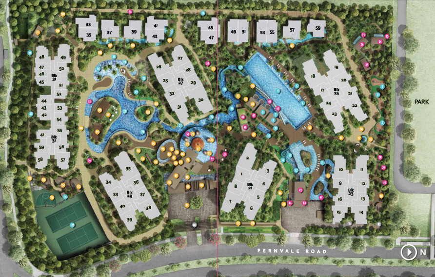 High Park Residences Siteplan