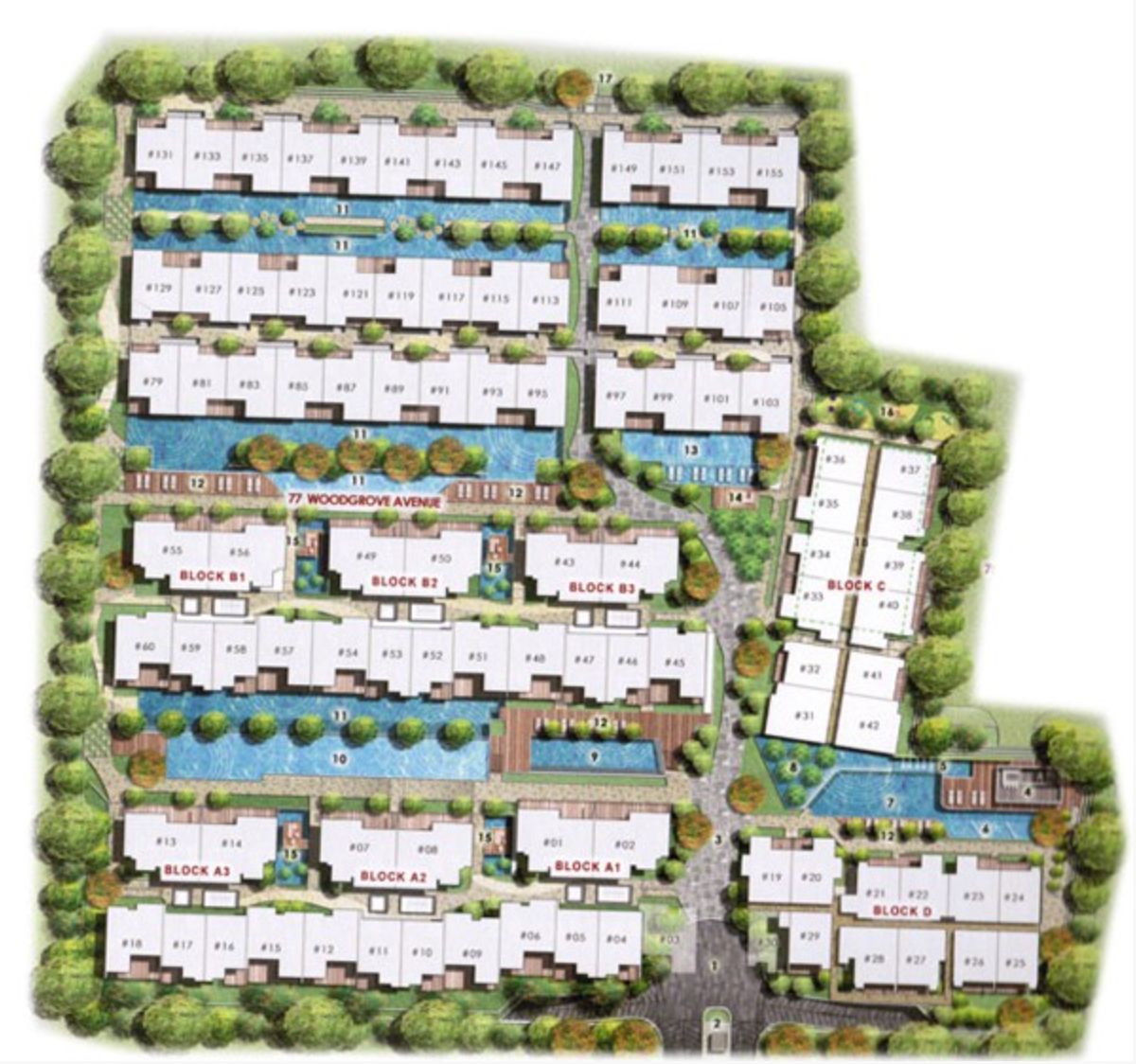 woodhaven siteplan