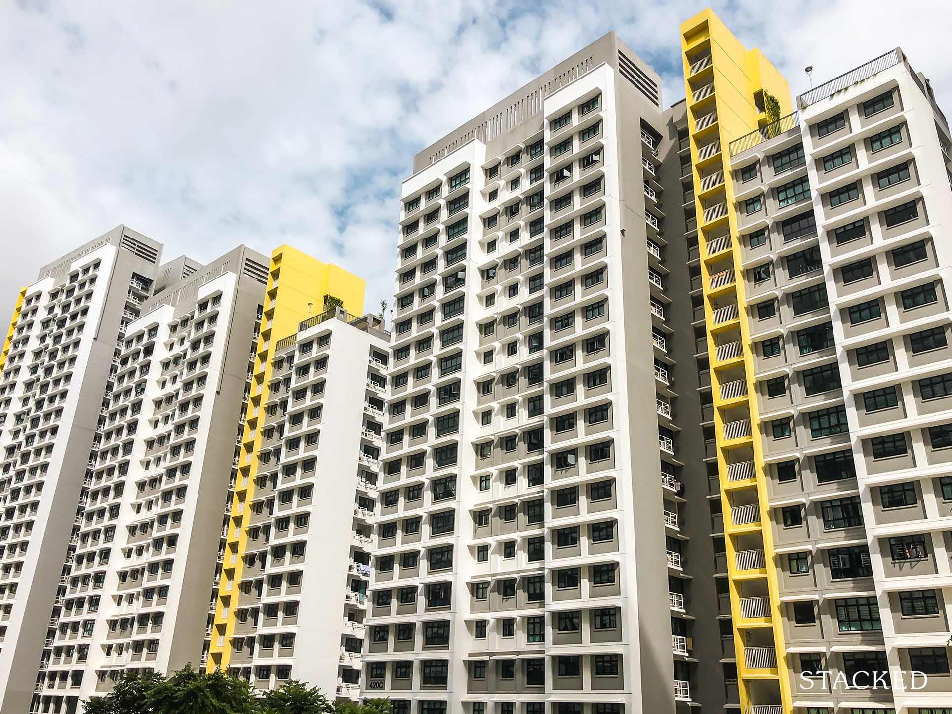 Waterfront ii Punggol Northshore 85 facade design
