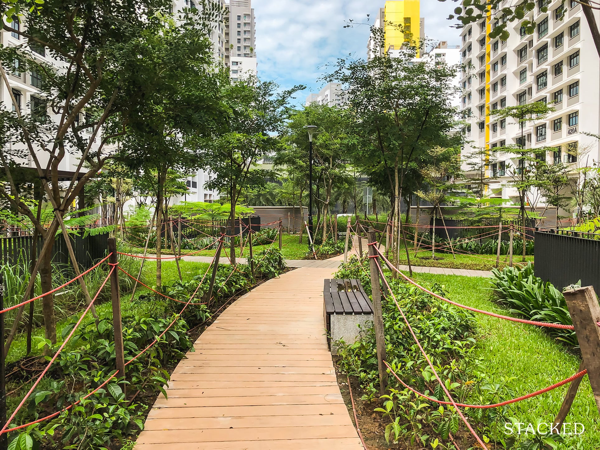 Waterfront ii Punggol Northshore 110 garden walkway