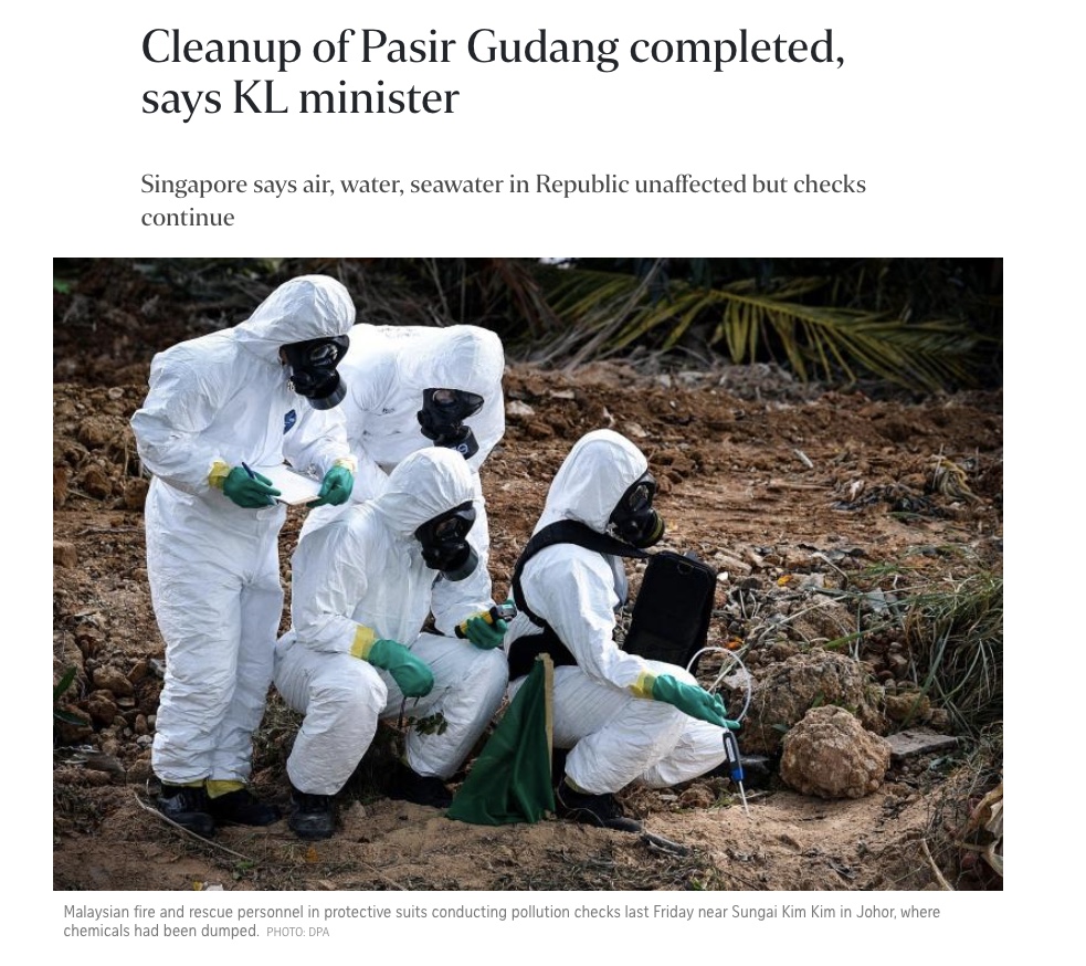 pasir gudang chemical spill