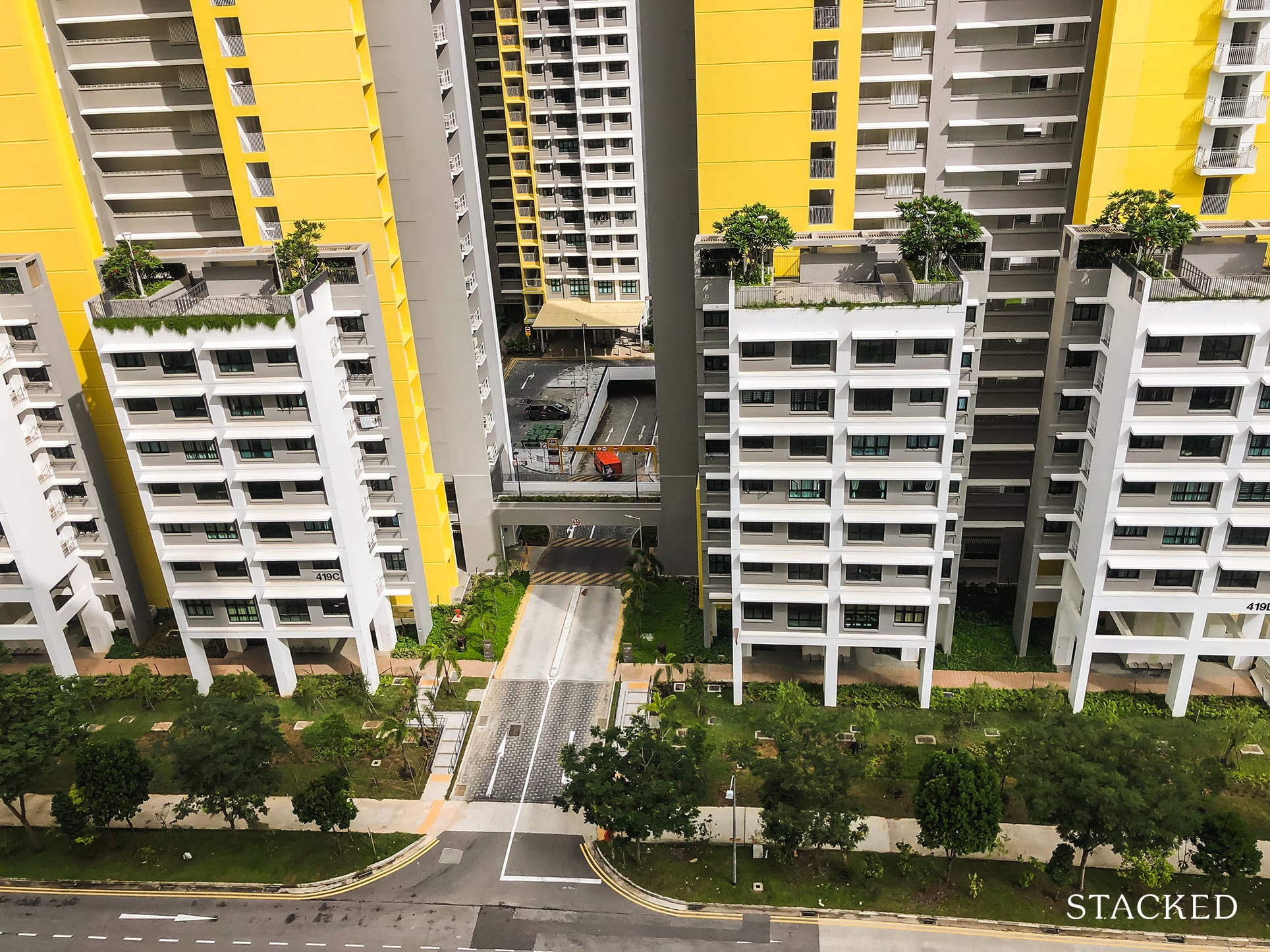 Waterfront ii Punggol Northshore 91 block view